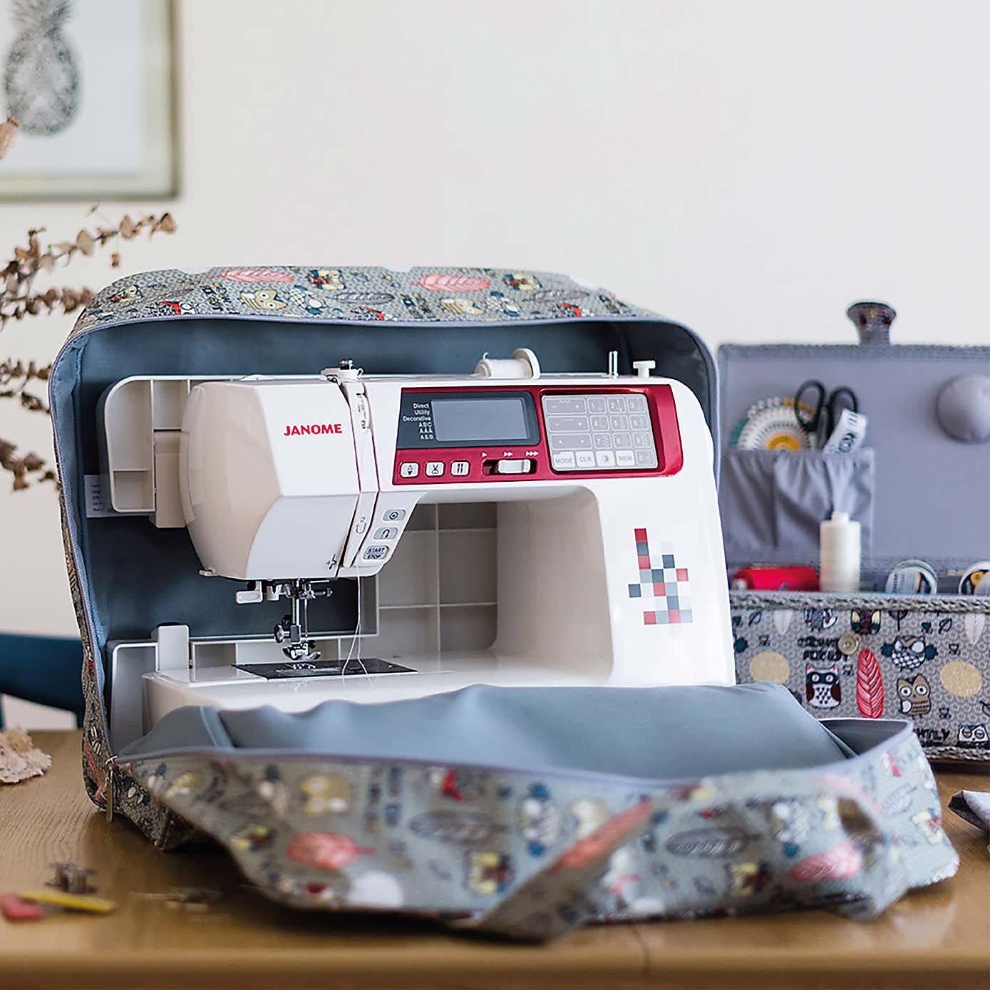 Nightly Forest Sewing Machine Bag