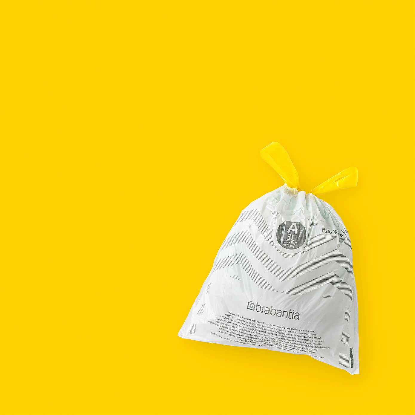 Brabantia 3-Litre Clear Bin Bags
