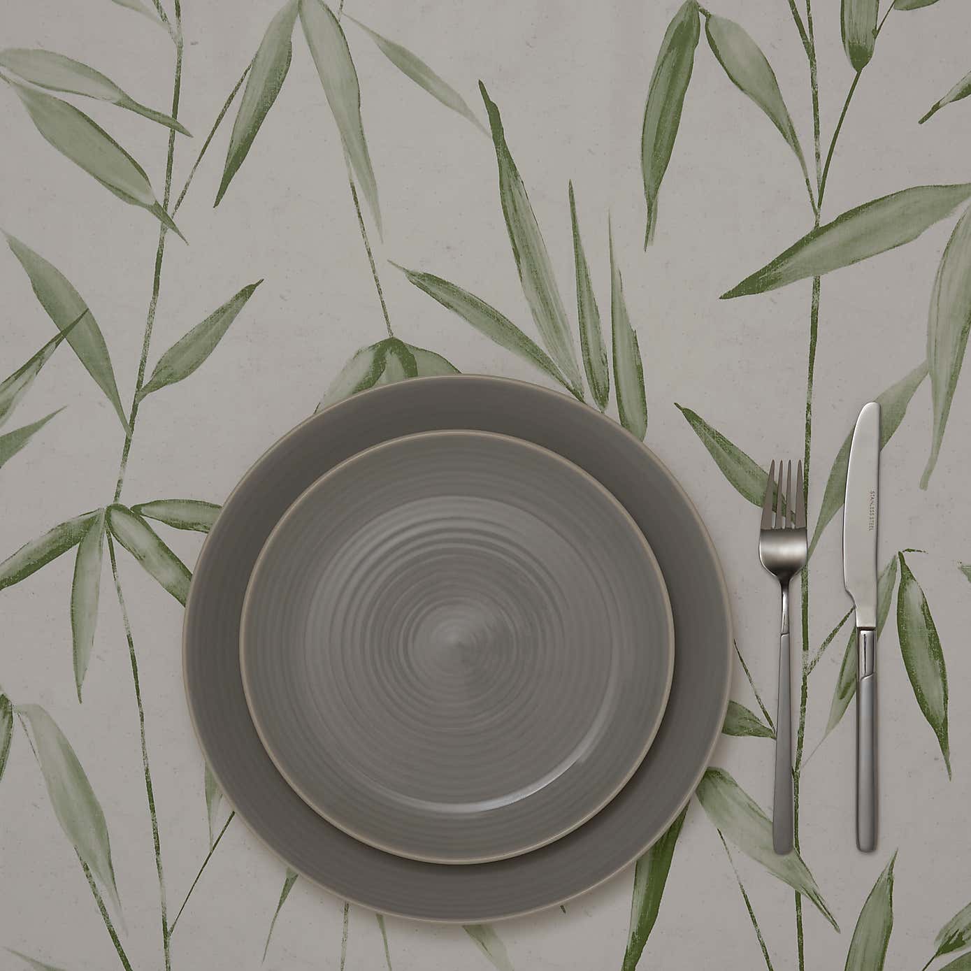 Bamboo Grass Green PVC