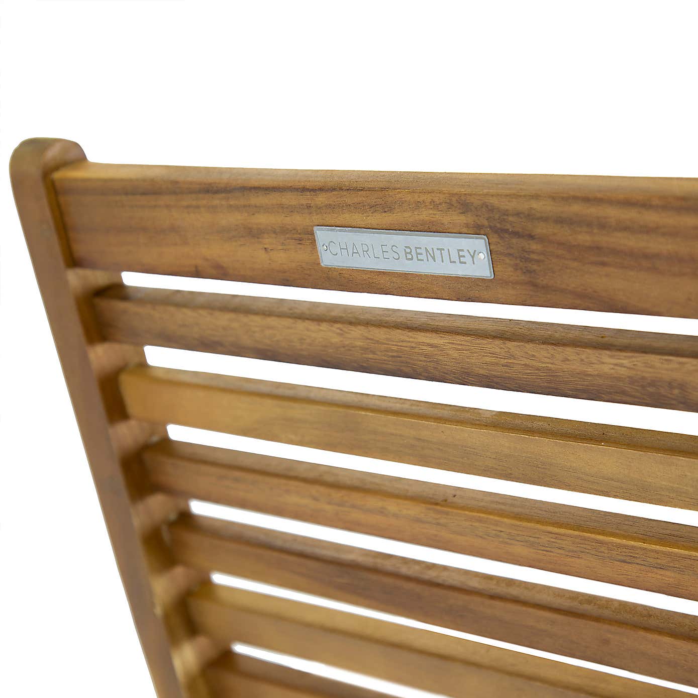 Charles Bentley Acacia 6 Seat Extendable Dining Set