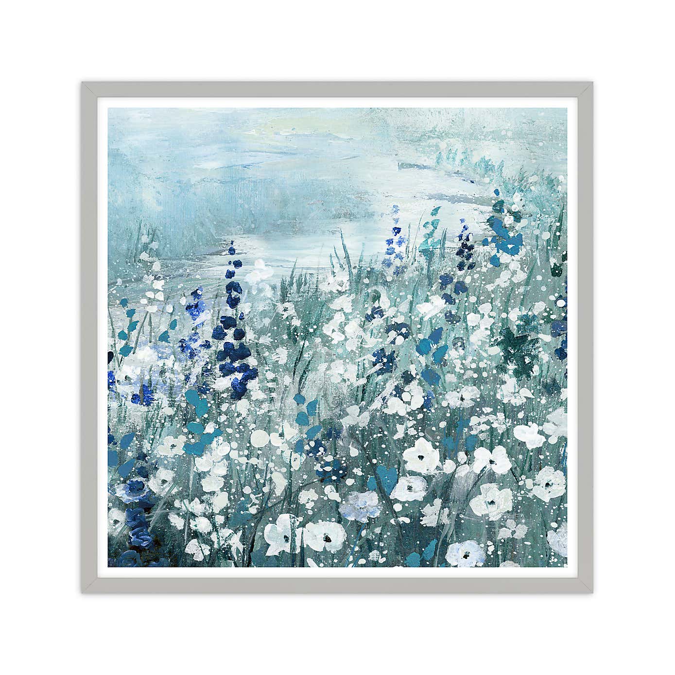 Meandering Field Framed Print