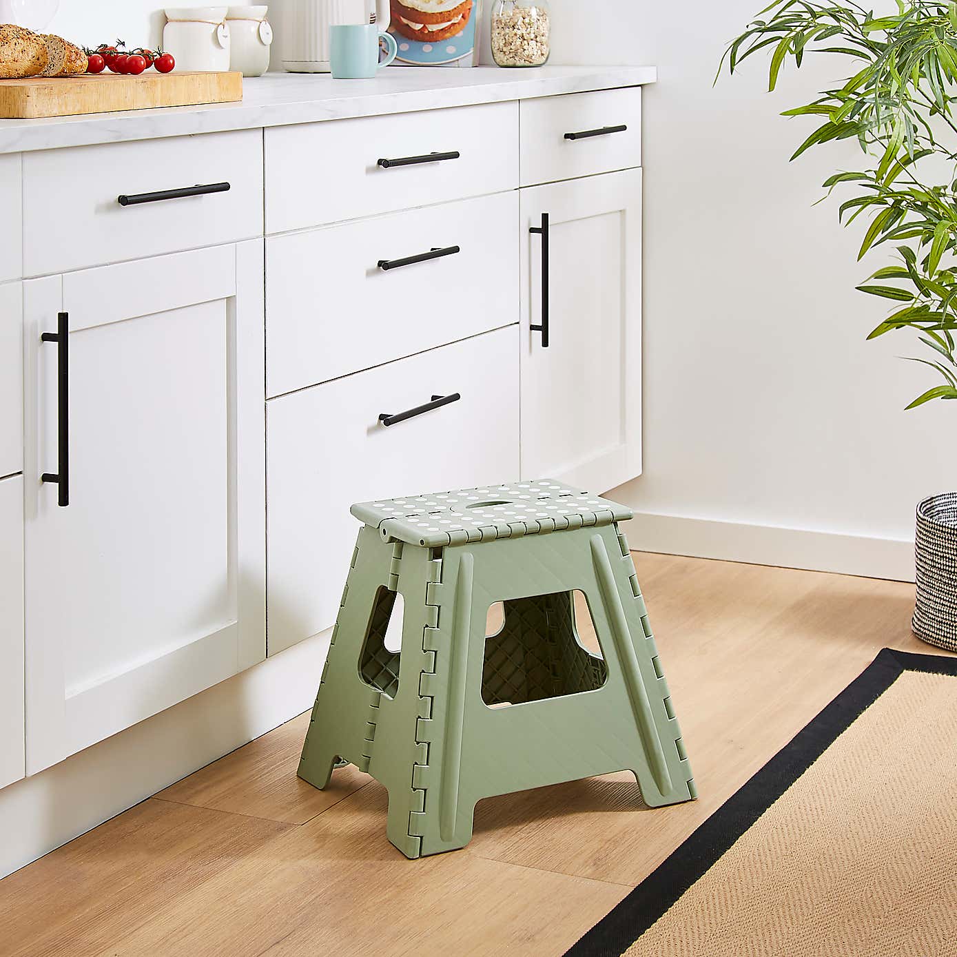 Large Sage Step Stool