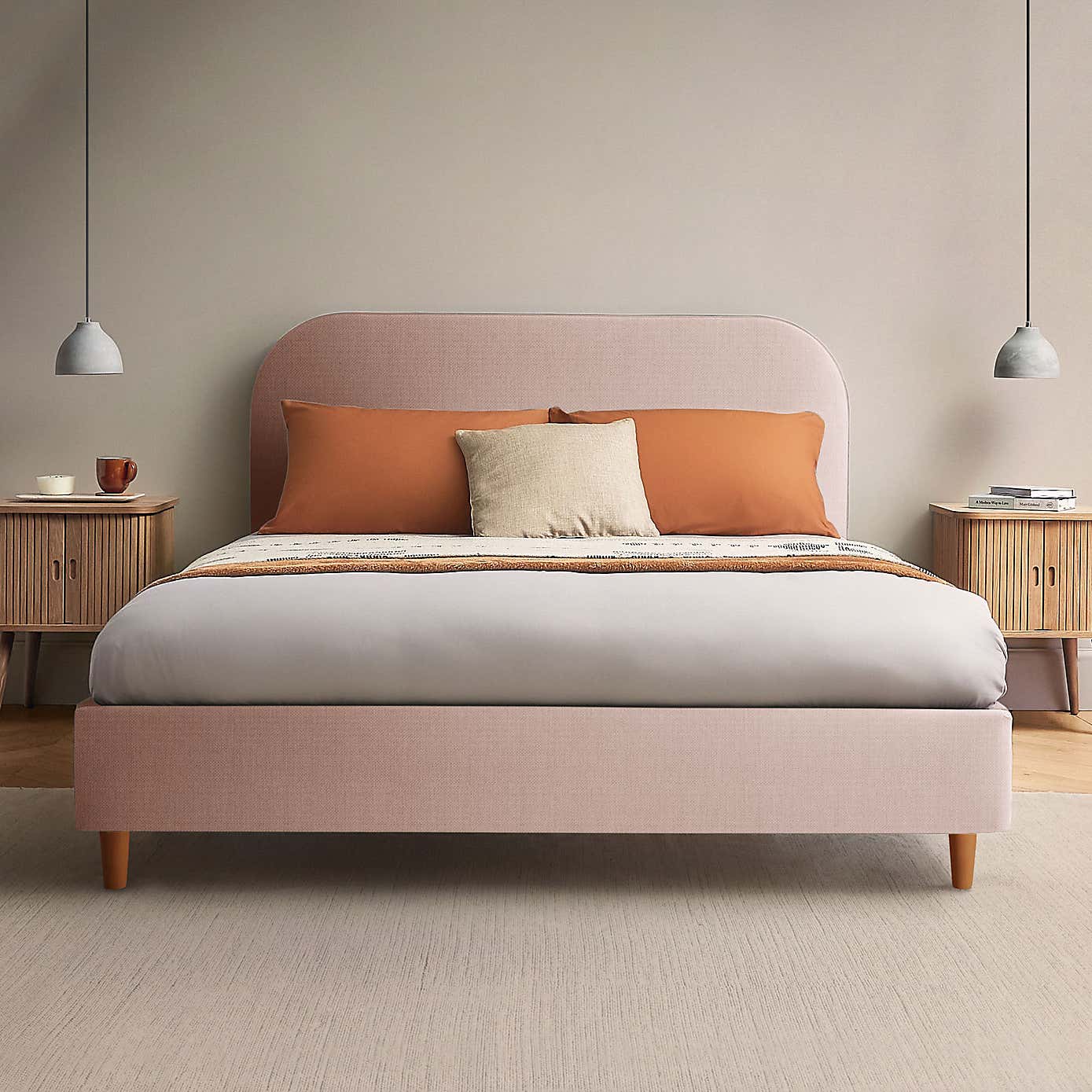 Silentnight Fara Bed Frame, Woven