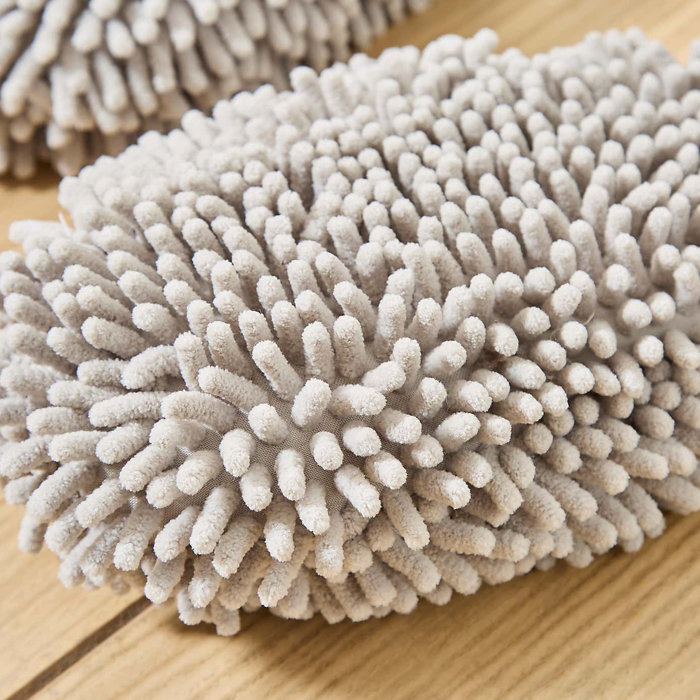 Dunelm Microfibre Floor Cleaning Slippers