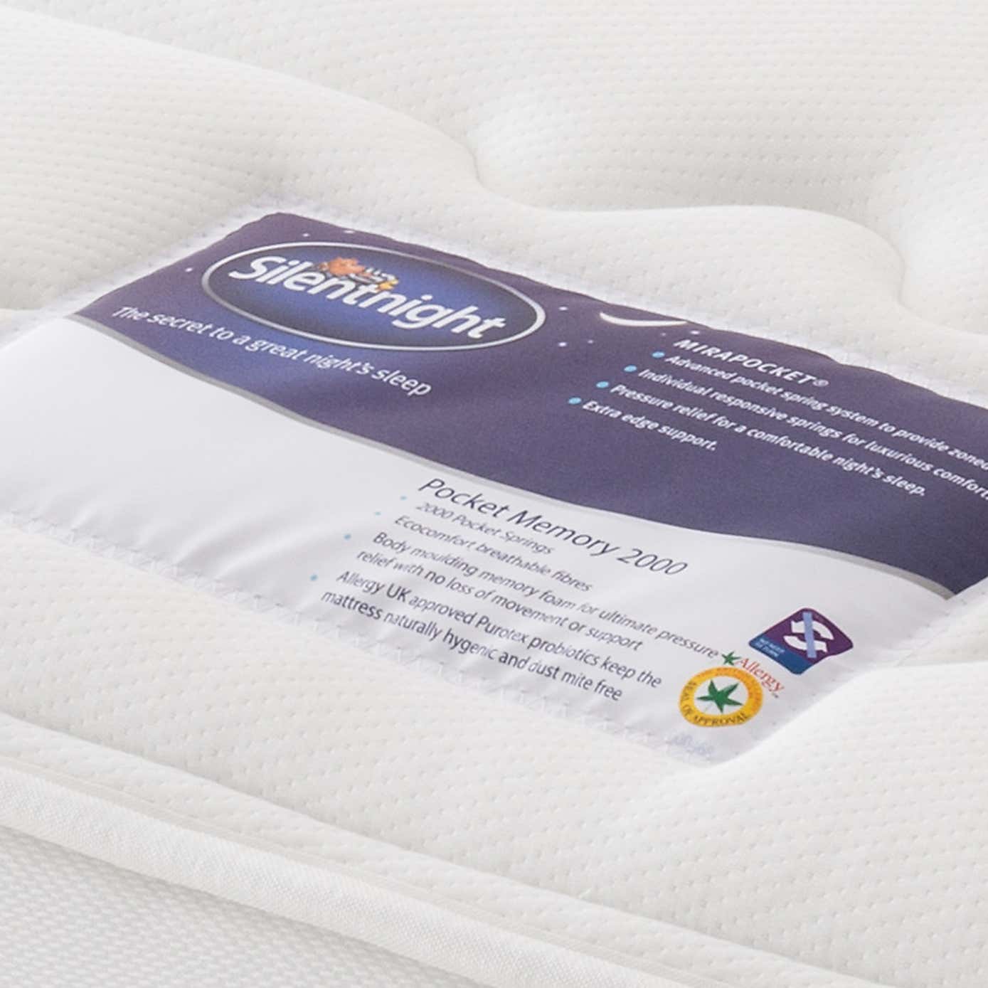 Silentnight 2000 Pocket Memory Mattress