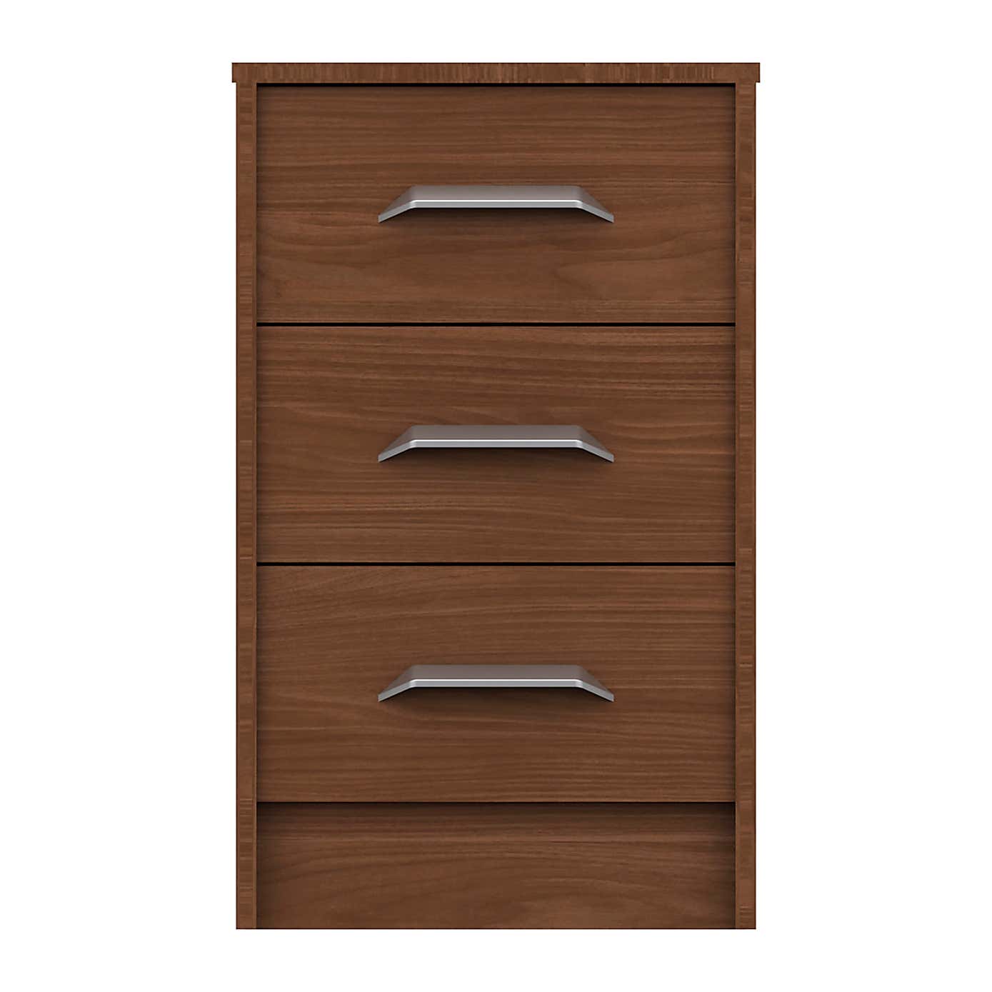 Florrie 3 Drawer Bedside Table