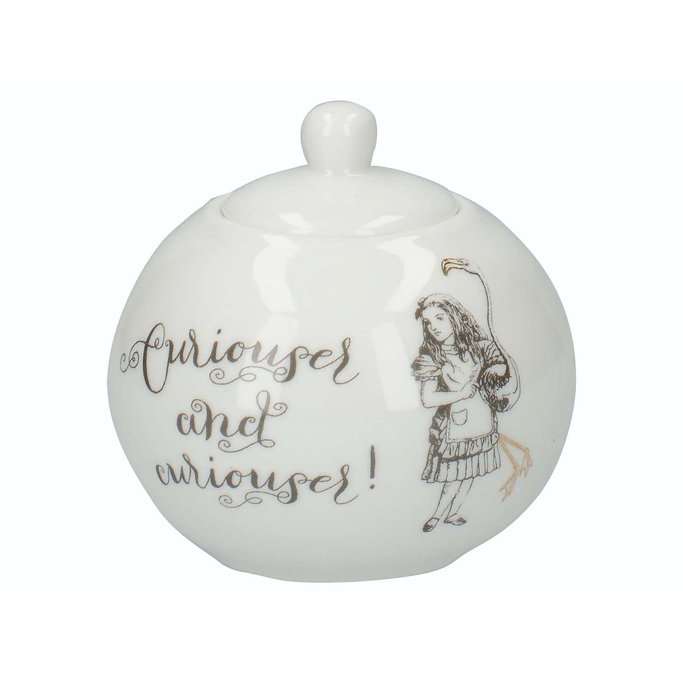 Alice in Wonderland Sugar and Creamer Set