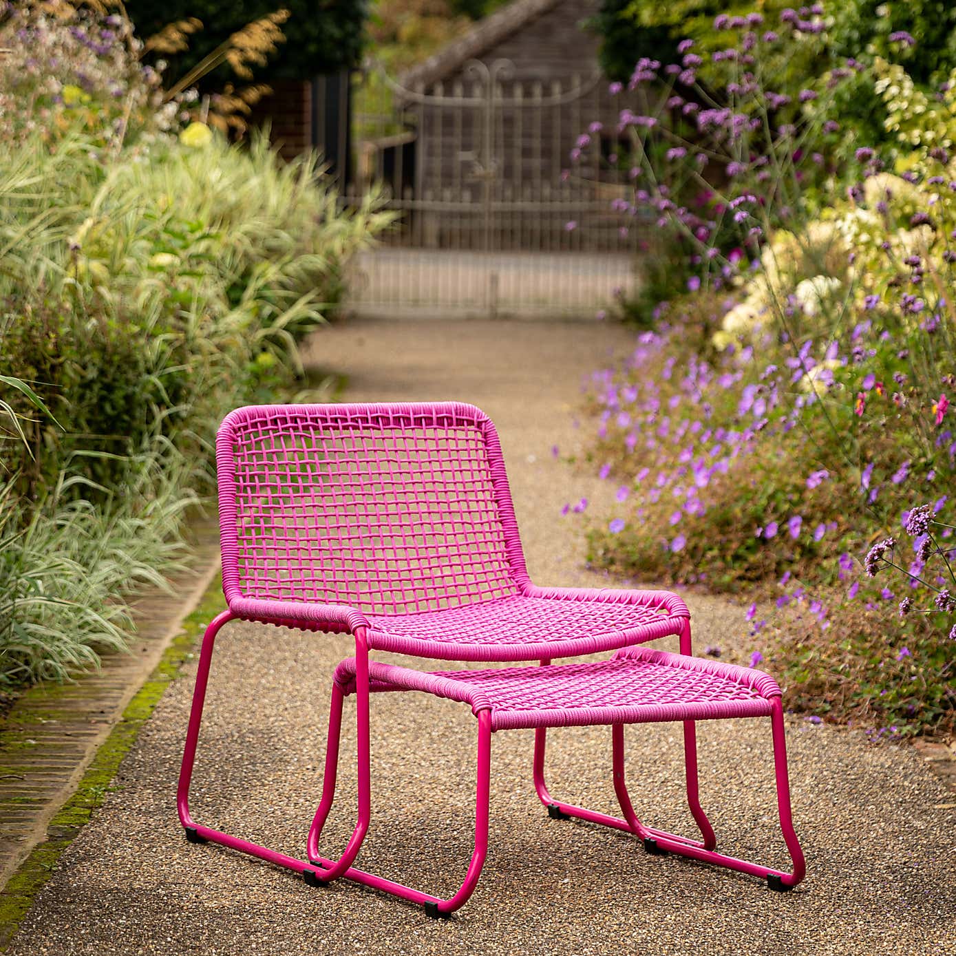 Lydden Lounge Chair with Footstool