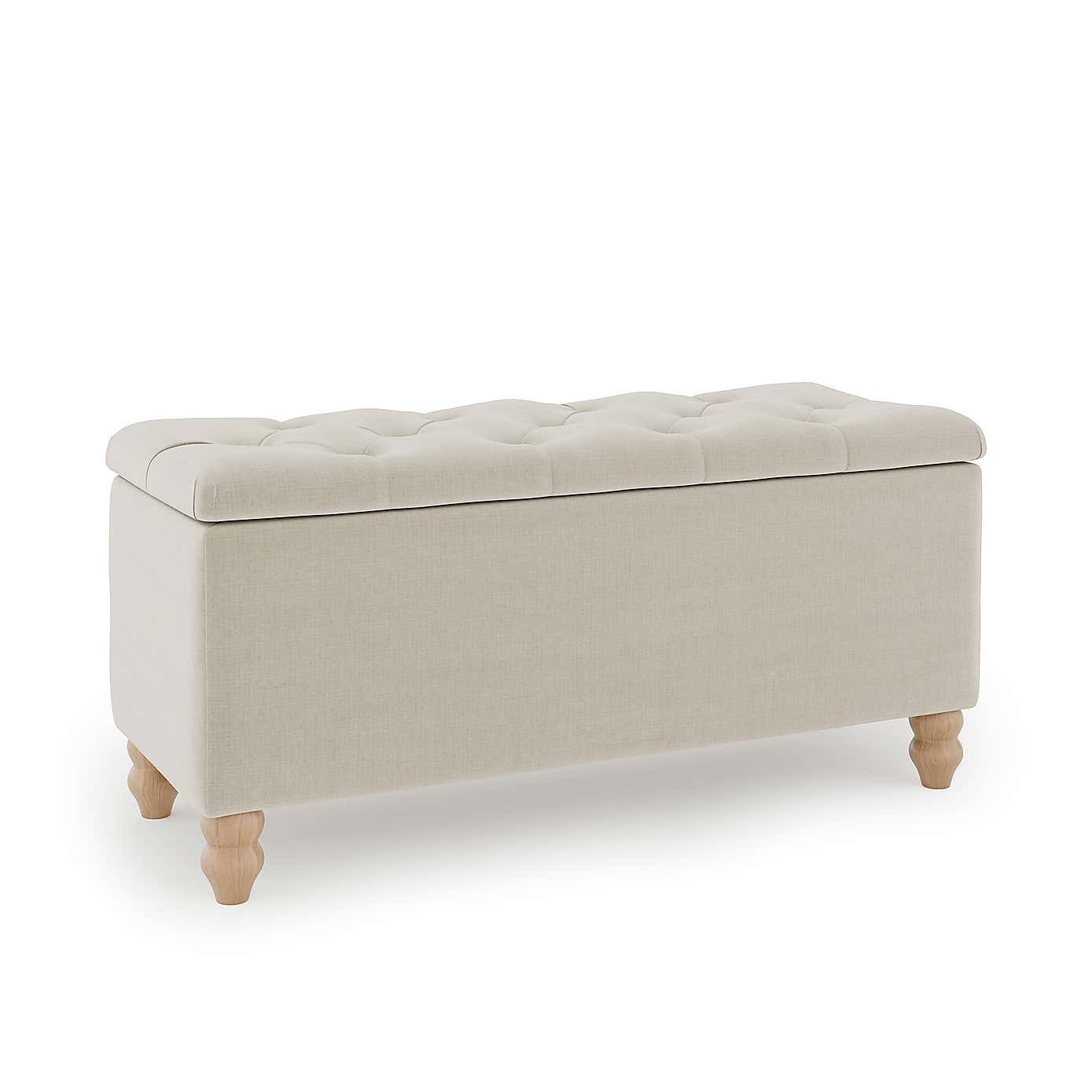 Arriana Velvet End of Bed Ottoman