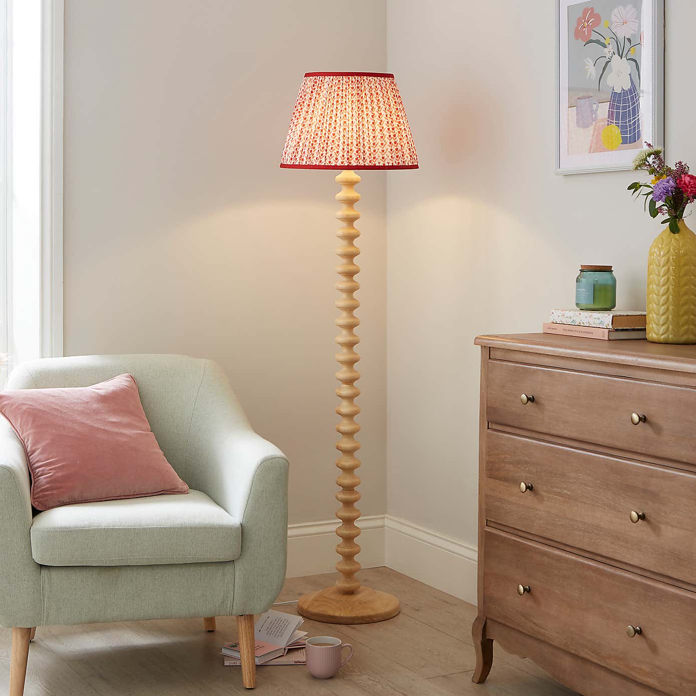 Pride & Joy Red Candle Lamp Shade