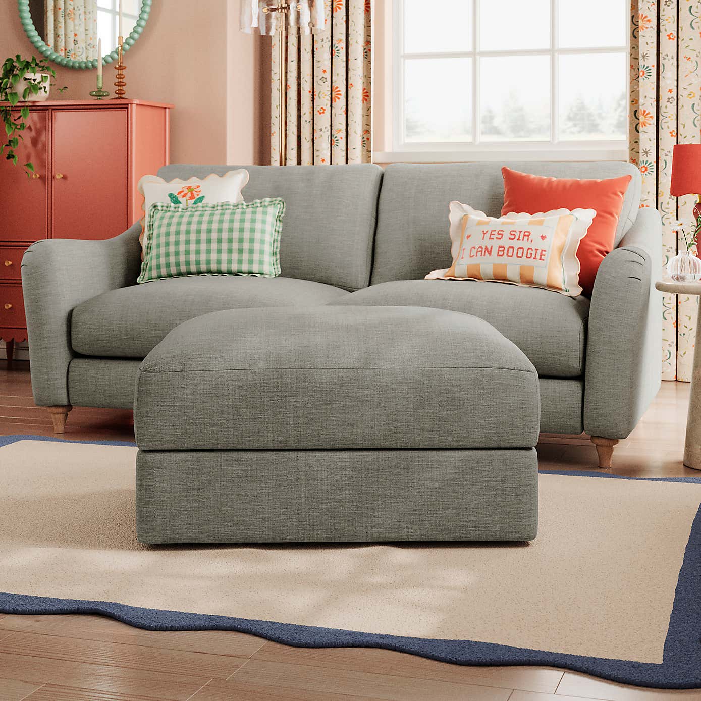 Slub Faux Linen Fabric Sample