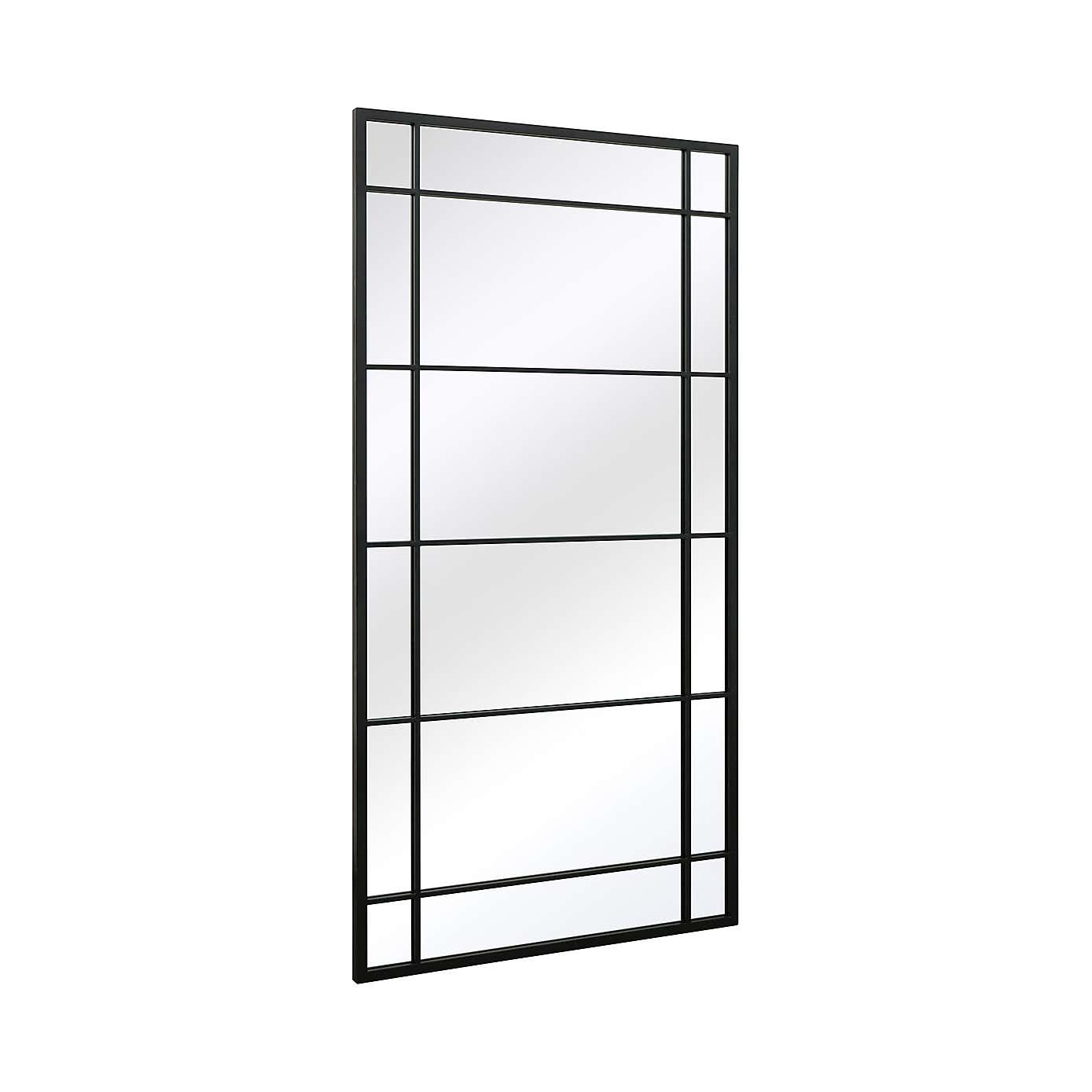 The Tabula Window Leaner Wall Outdoor Garden Mirror