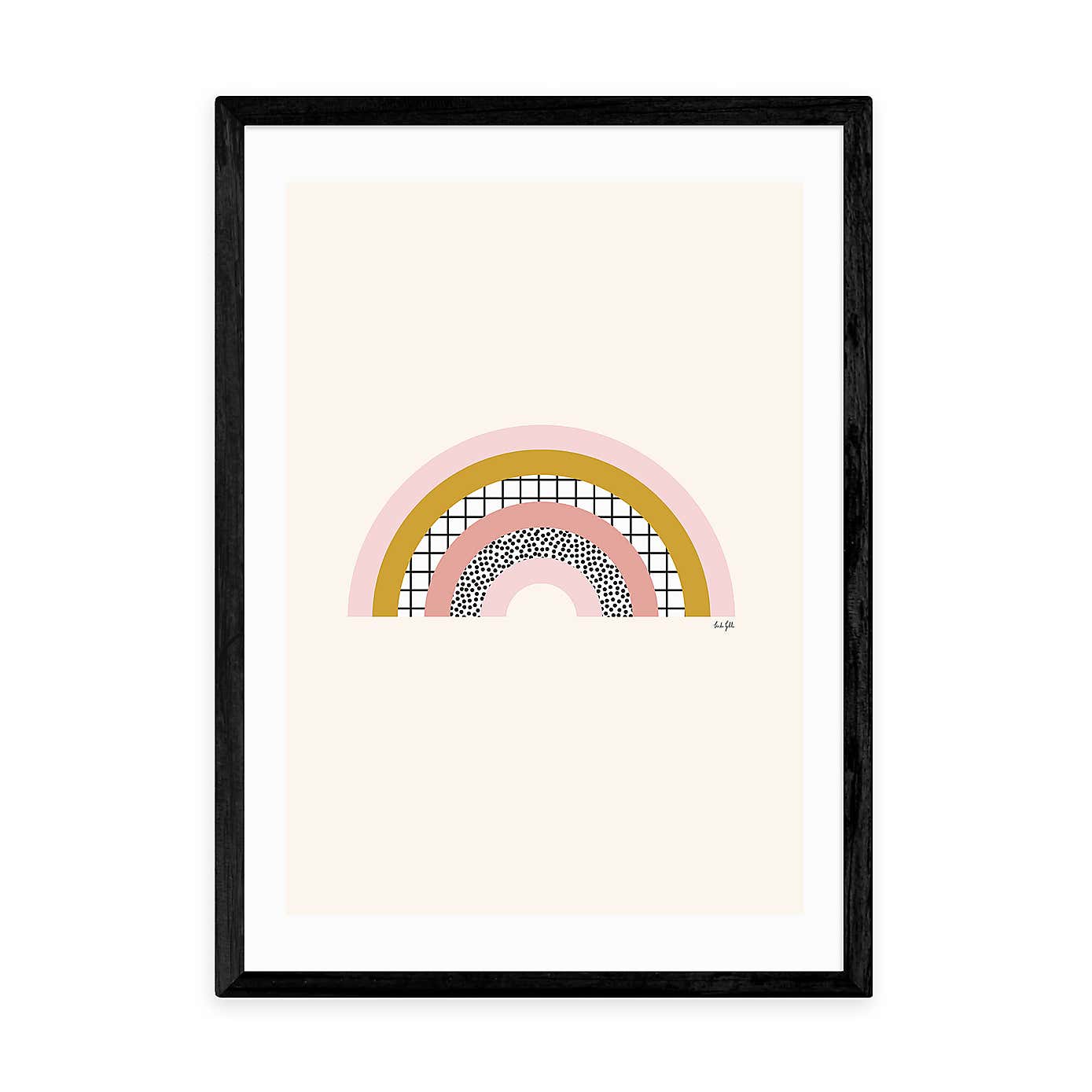 East End Prints Graphic Rainbow Print
