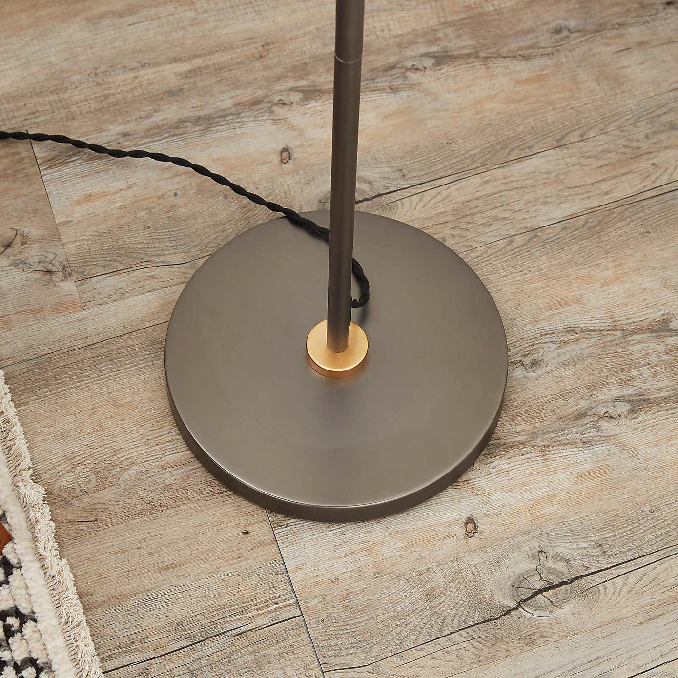 Molecular Industrial Metal Floor Lamp