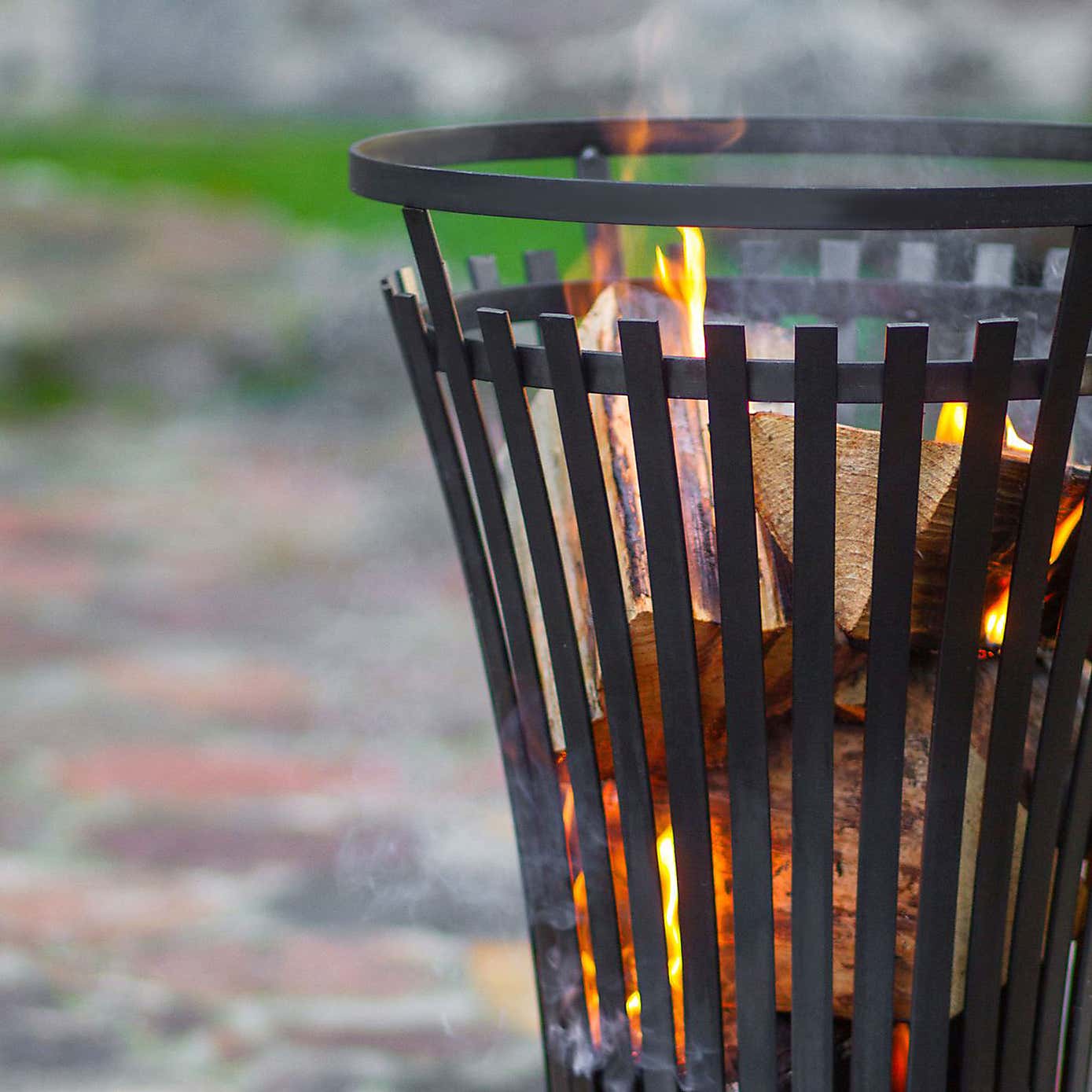 Cook King Flame Fire Basket