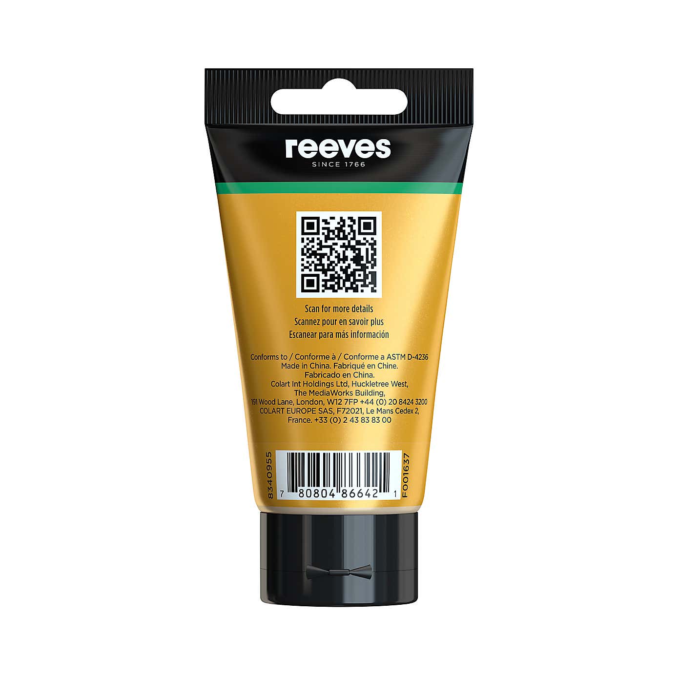 Reeves Acrylic Paint 75ml