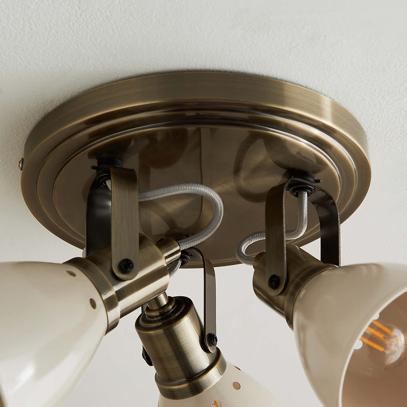 Miley Industrial 3 Light Adjustable Spotlight