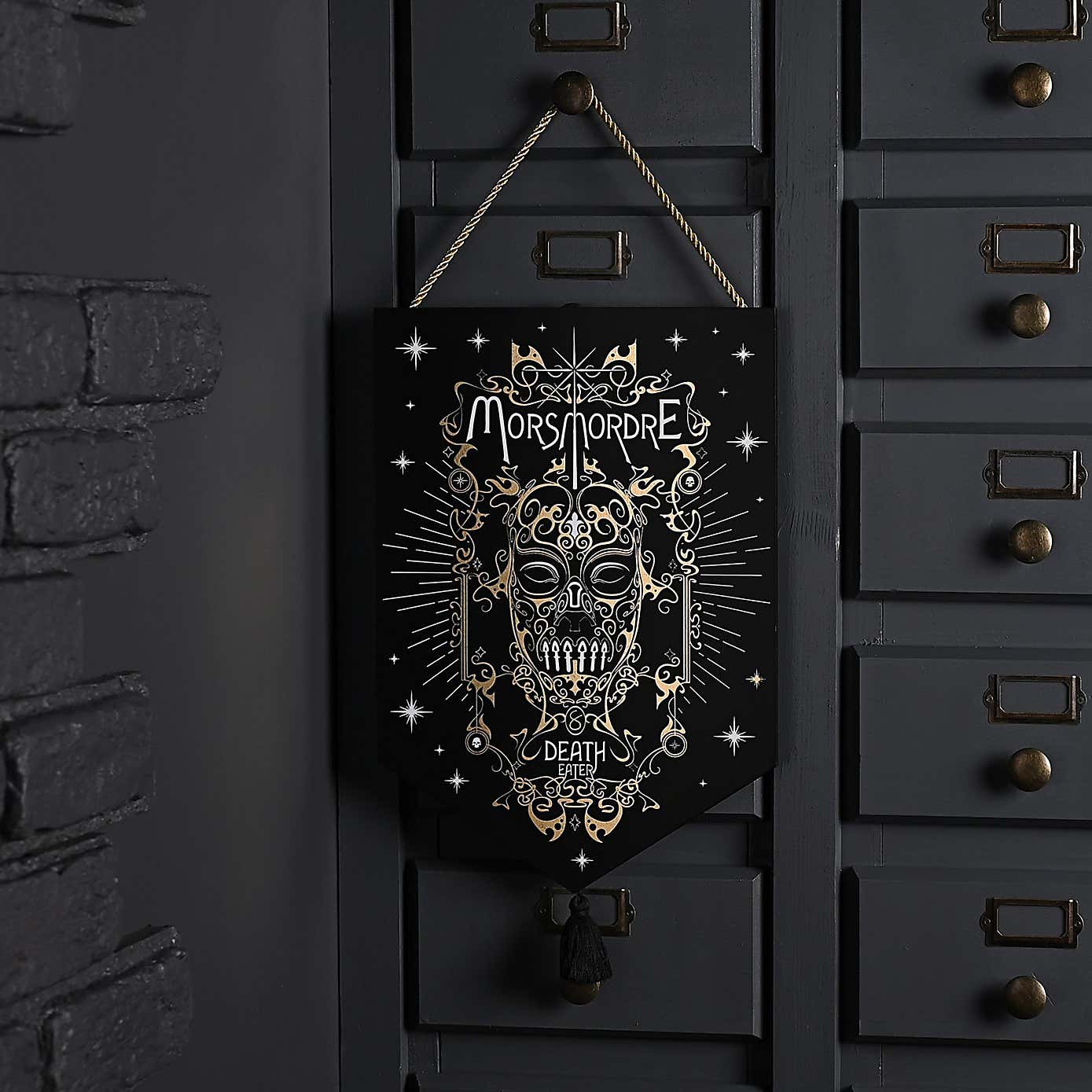 Harry Potter Morsmordre Glow in the Dark Hanging Plaque