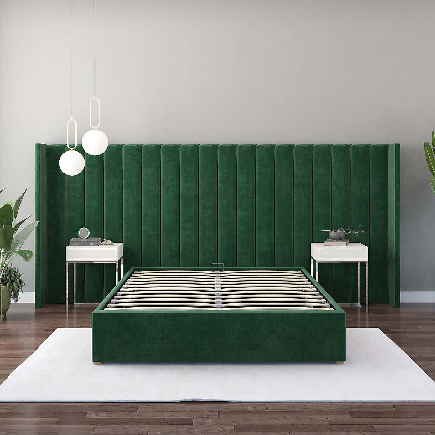 Grandeur Plush Velvet Headboard