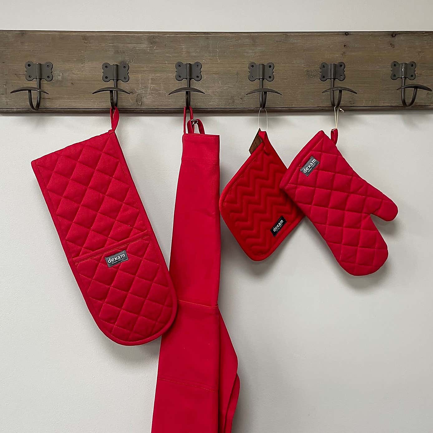 Dexam Love Colour Double Oven Gloves