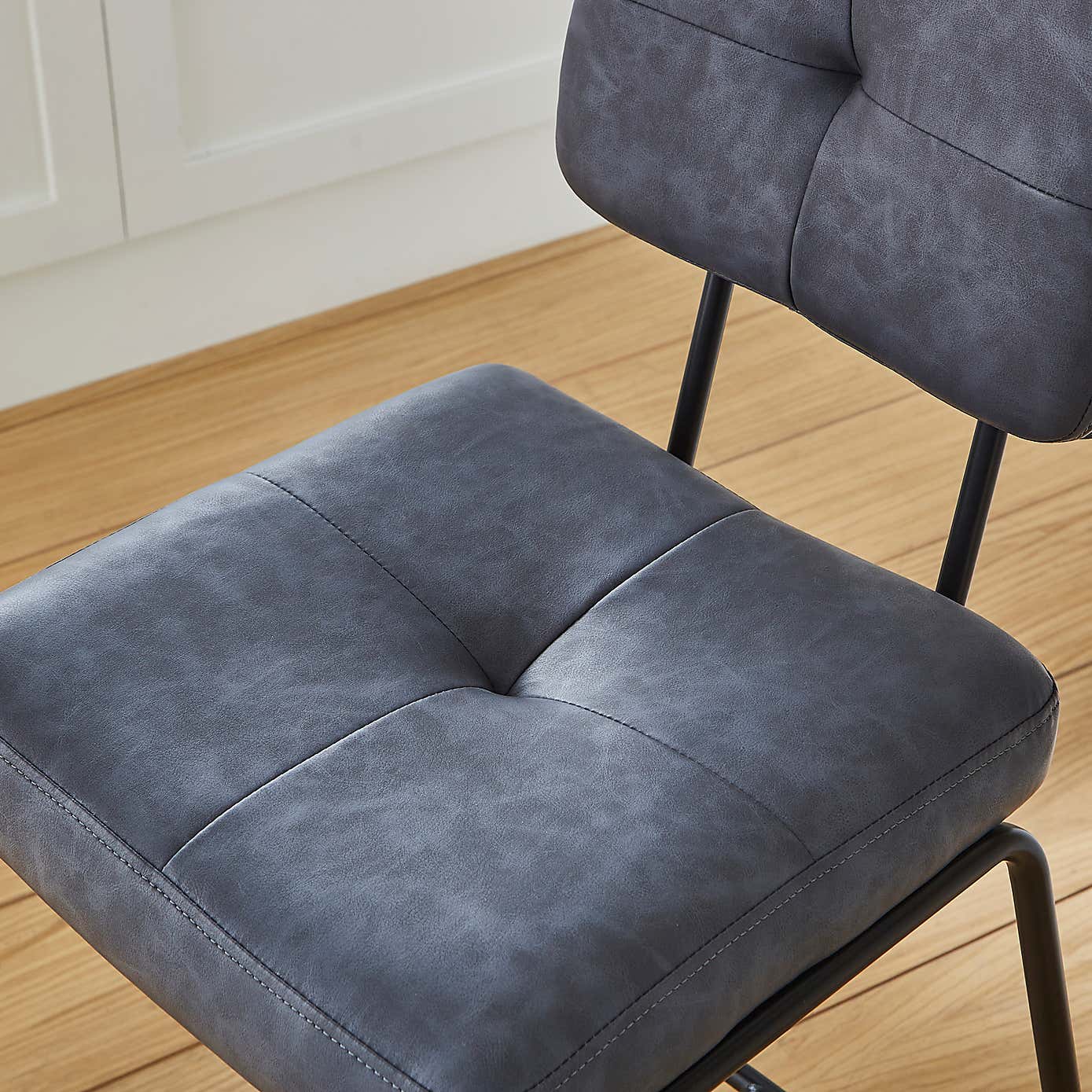 Jessie Counter Height Barstool, Faux Leather