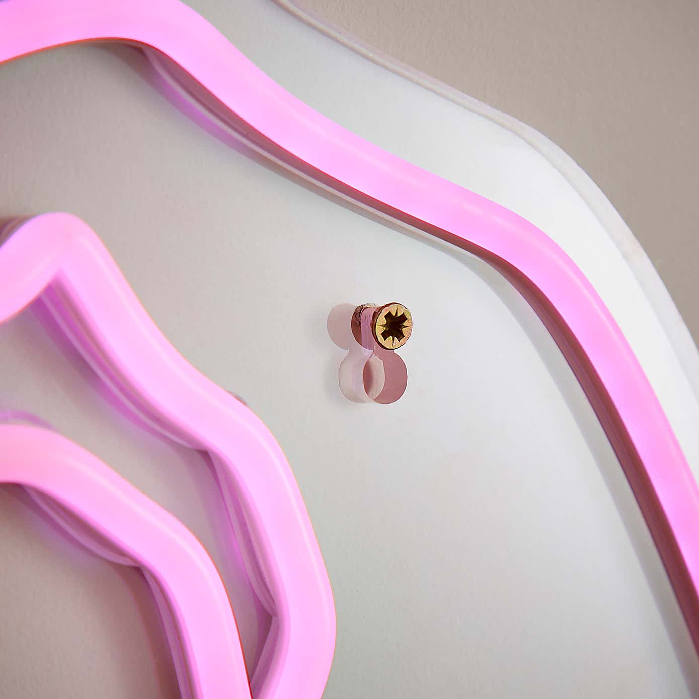 Heart Hands Neon Wall Light