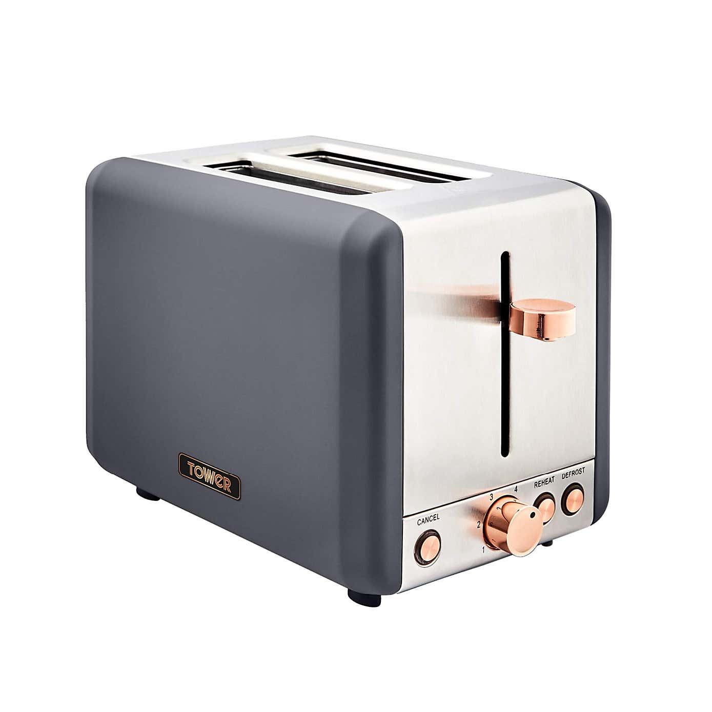TOWER Cavaletto 2 Slice Toaster