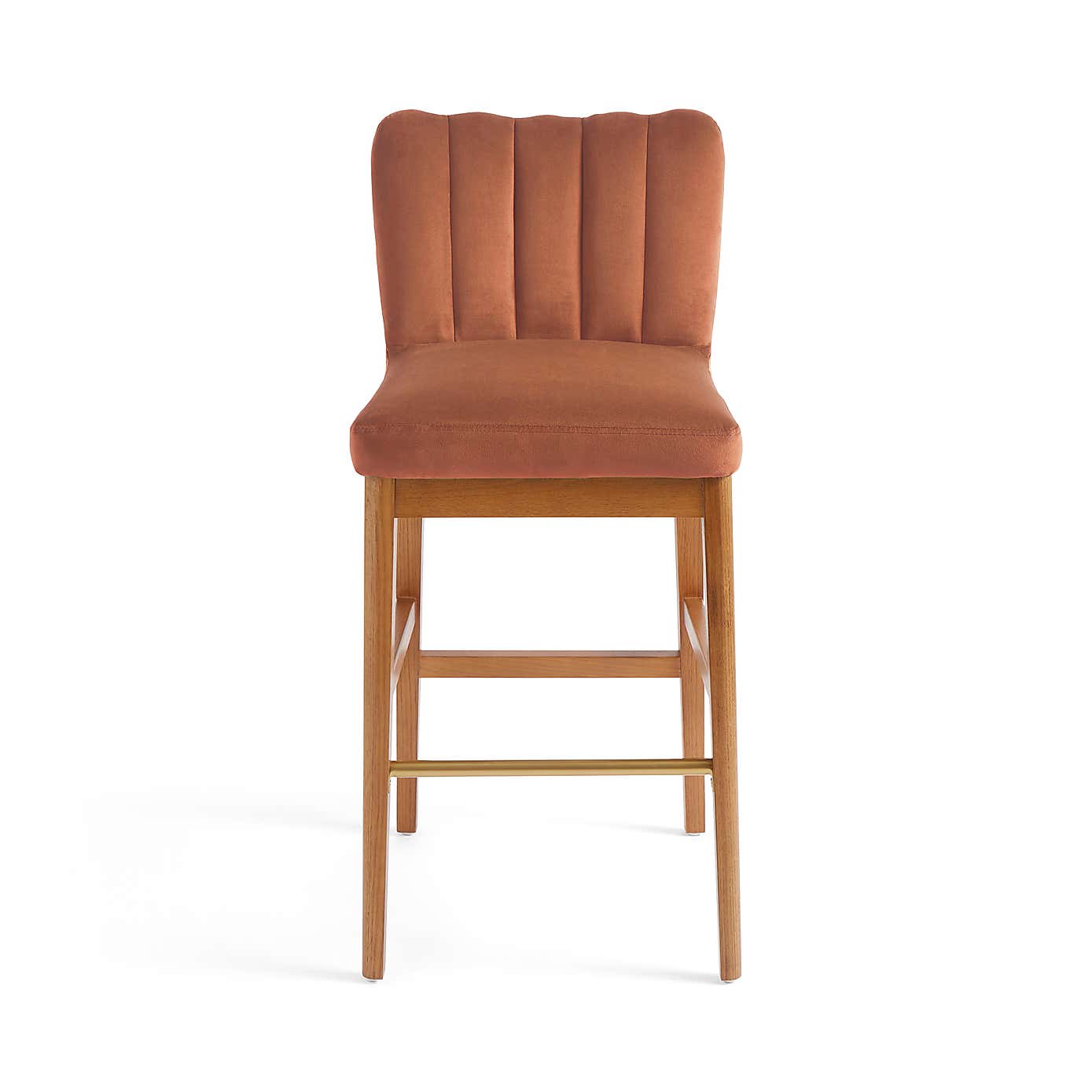 Delilah Bar Stool, Velvet