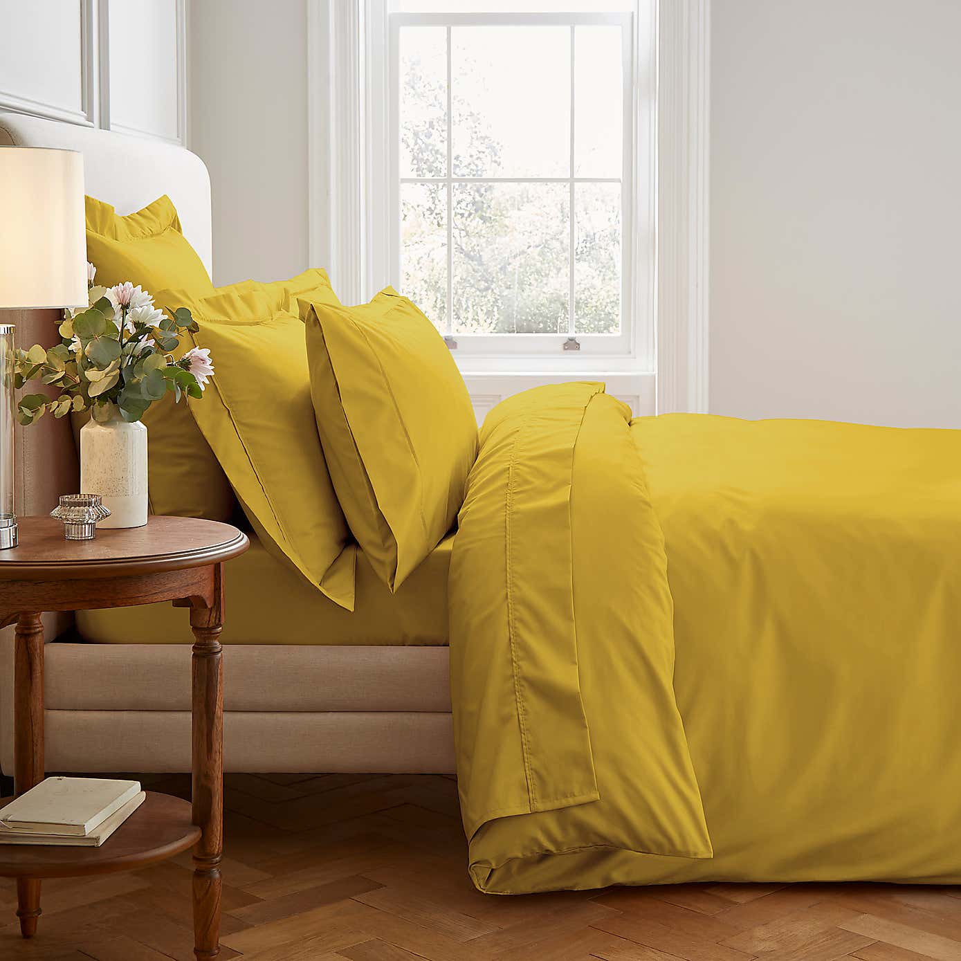 Dorma Egyptian Cotton 400 Thread Count Percale Duvet Cover