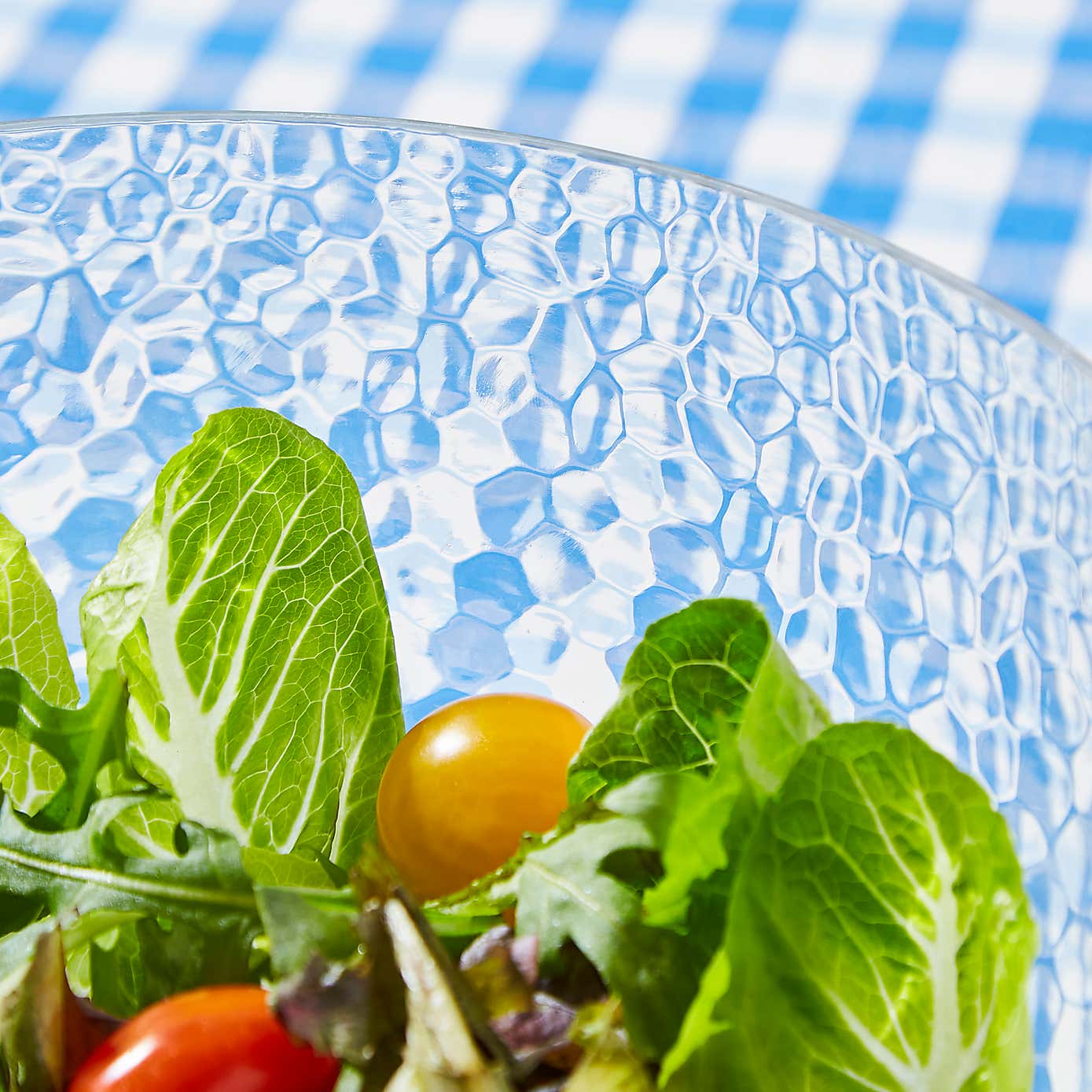 Ripple Acrylic Large Bowl