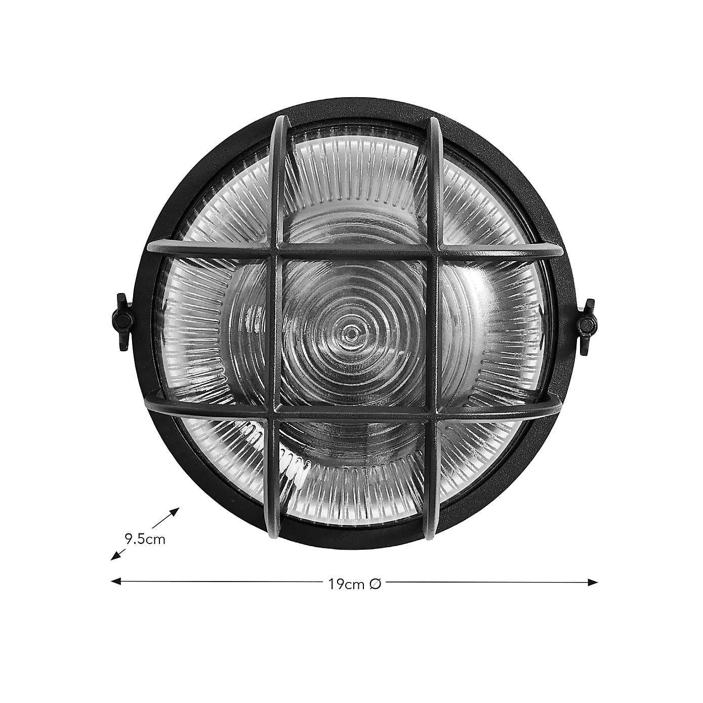 Indoor Outdoor Bulkhead Industrial Wall Light
