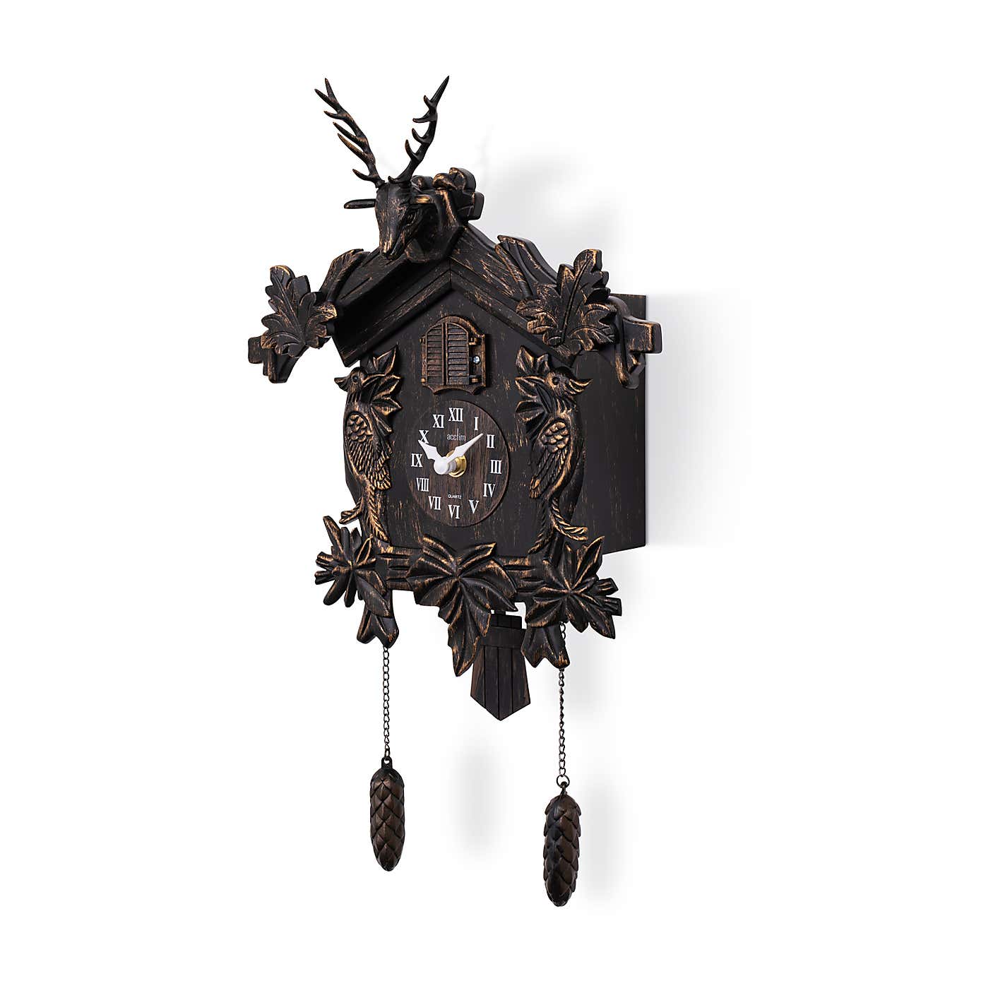 Acctim Lindau Bronze Wall Clock