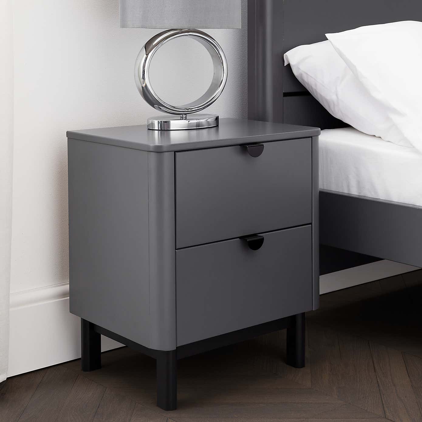 Chloe 2 Drawer Bedside