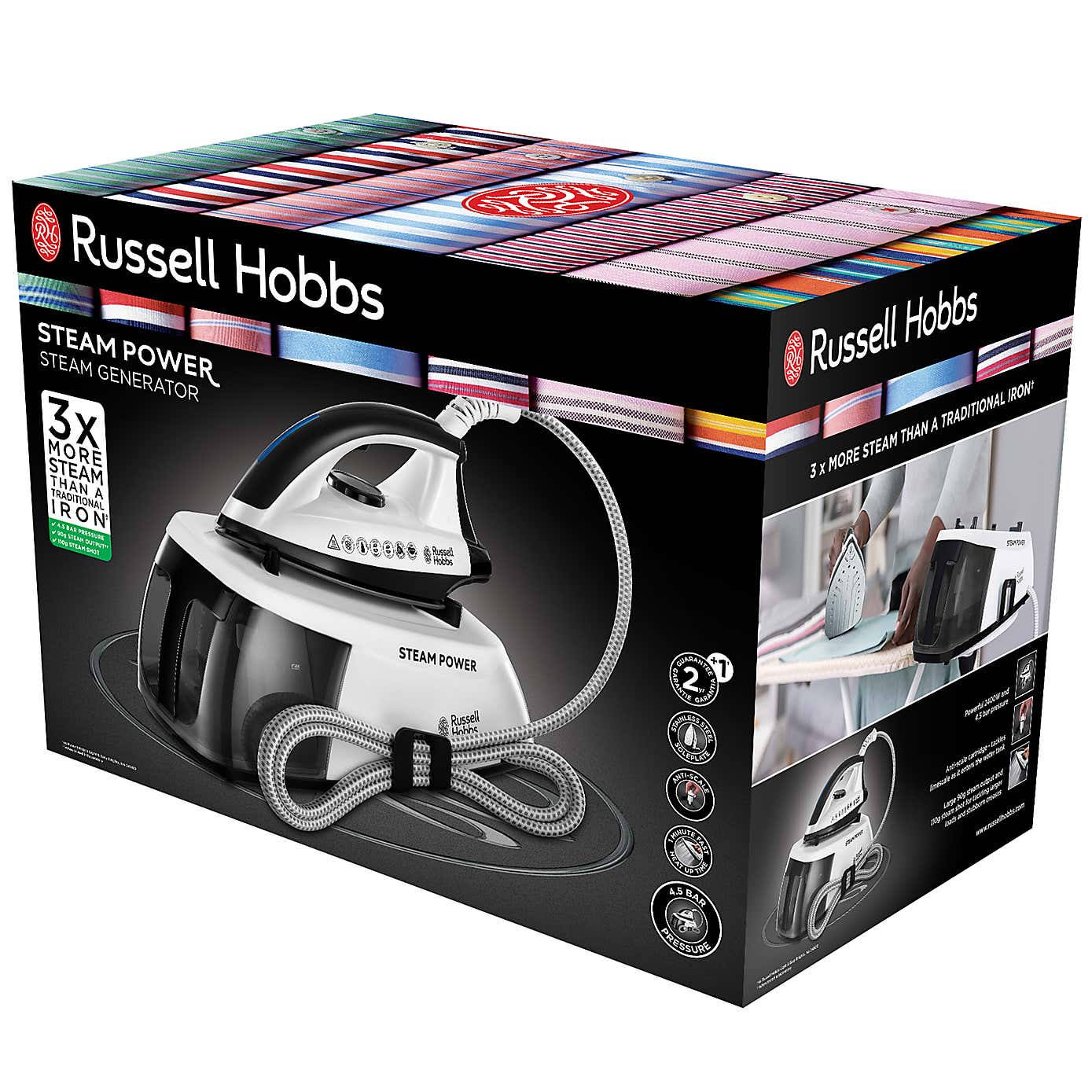 Russell Hobbs 2400W Steam Power Steam Generator