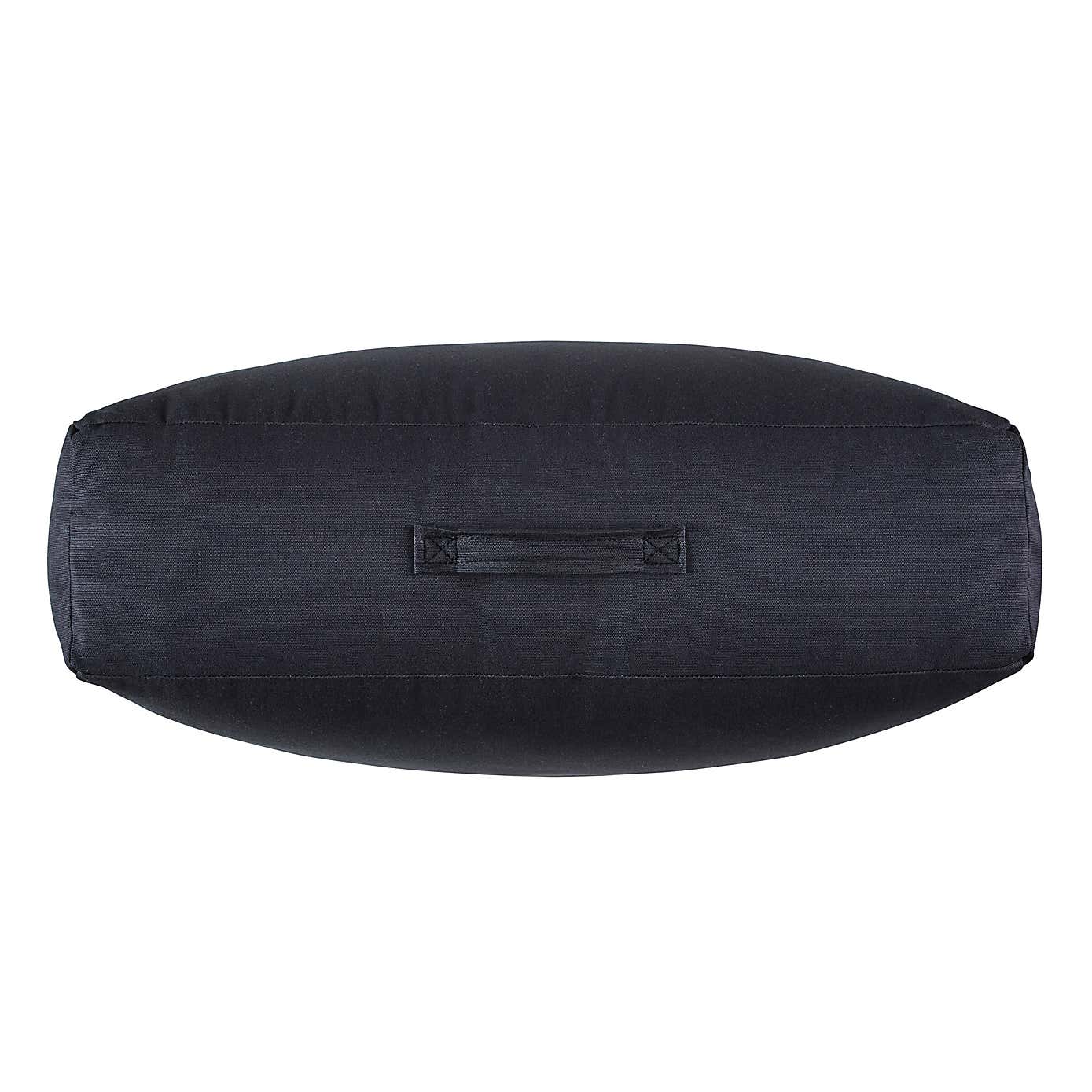 Cotton Black Floor Cushion