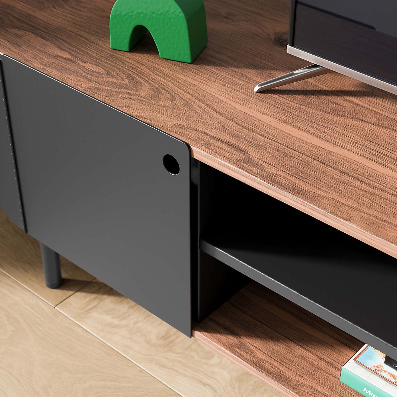 Elements Griffin Extra Wide TV Unit for TVs up to 80"