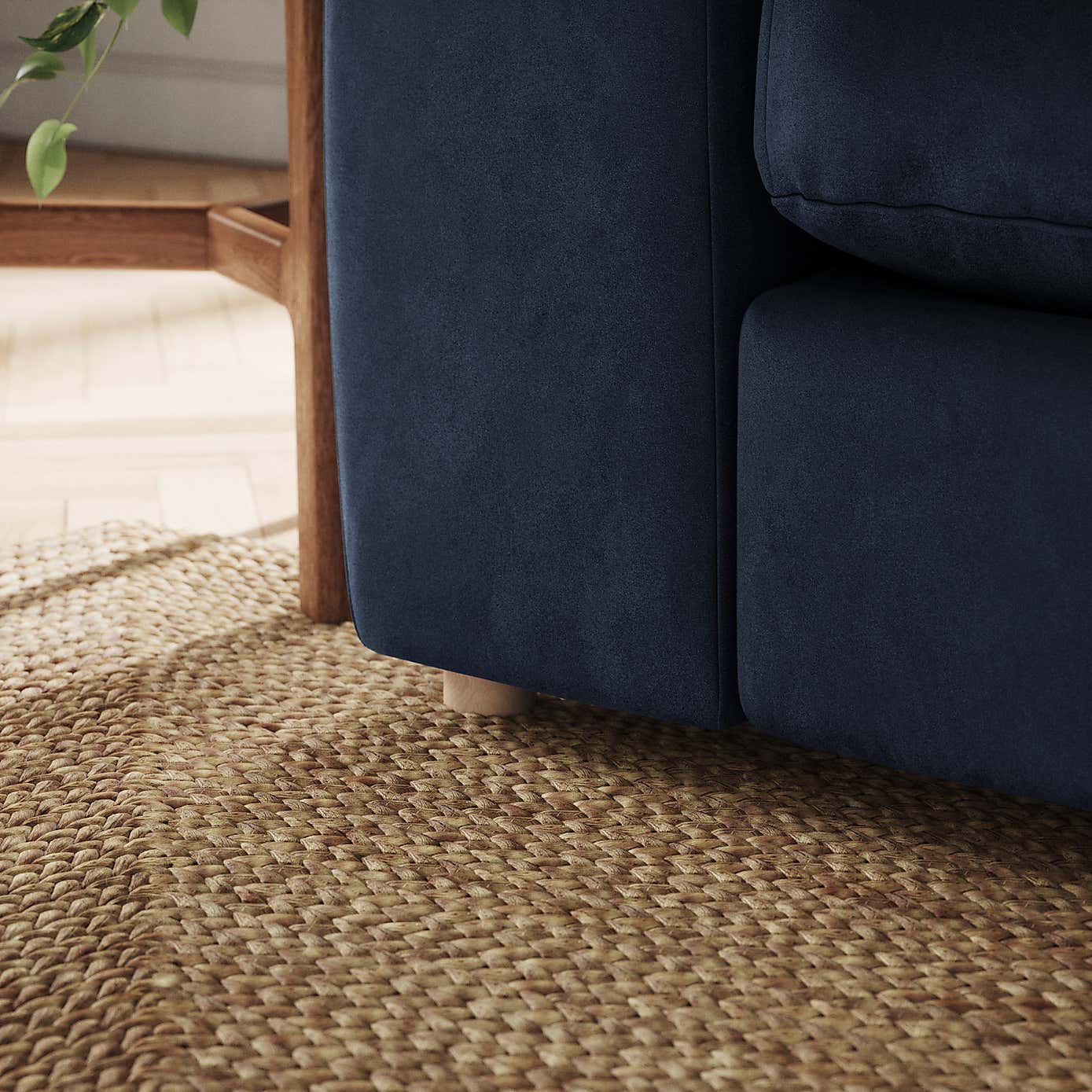 Full Circle Austin Cosy Velvet Modular Arm Corner Piece