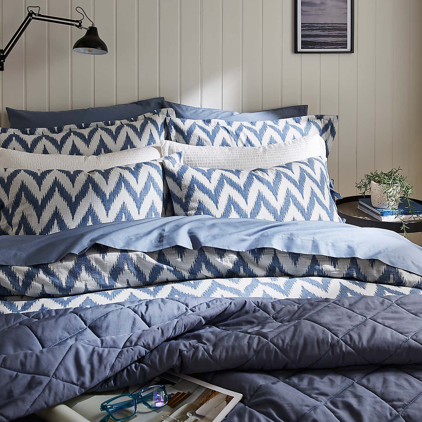 Tazman Wave Oxford Pillowcase