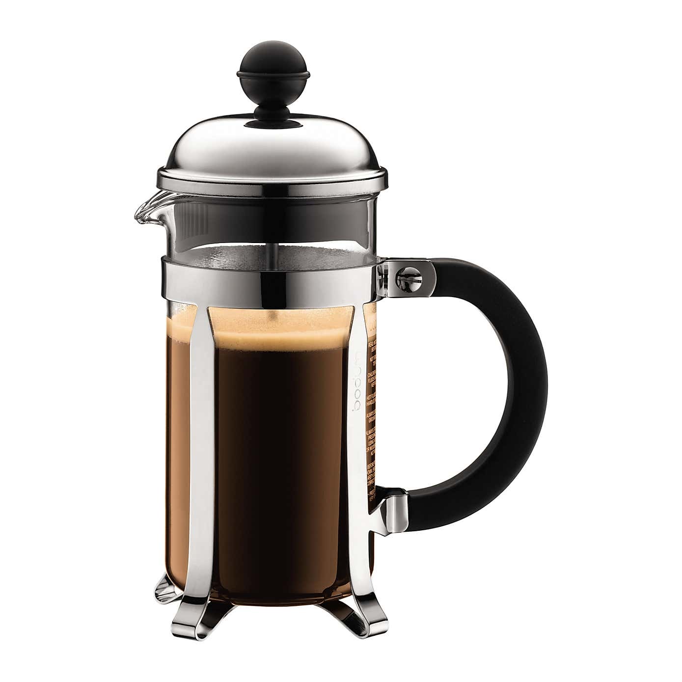 Bodum Caffettiera 3 Cup Black French press Coffee Maker, 350ml