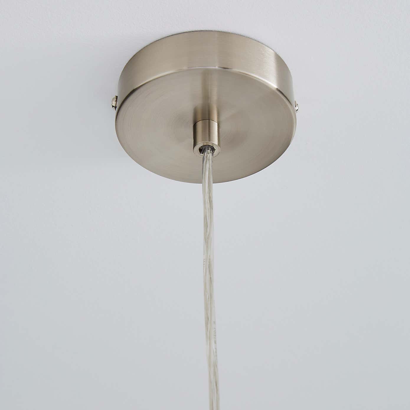 Delavin 1 Light Pendant Glass Ceiling Fitting