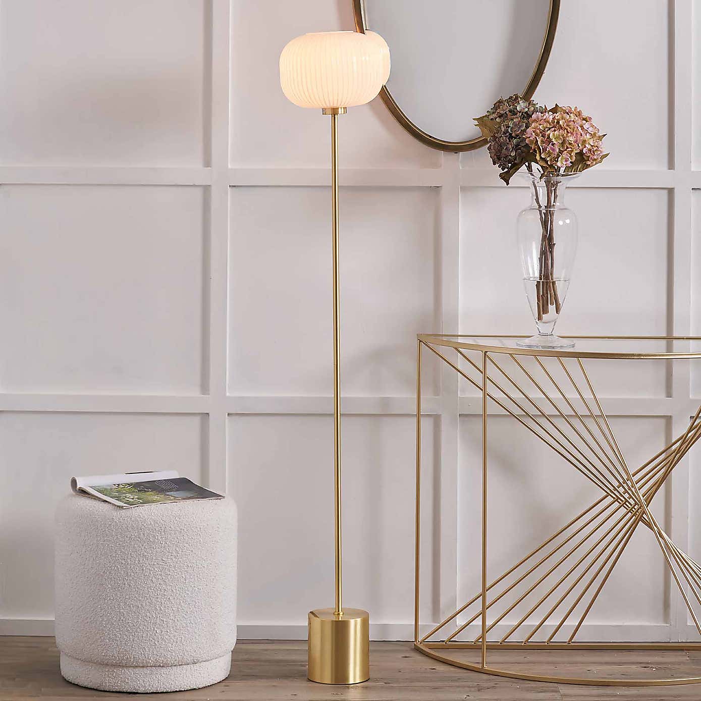 Bella Squoval Floor Lamp