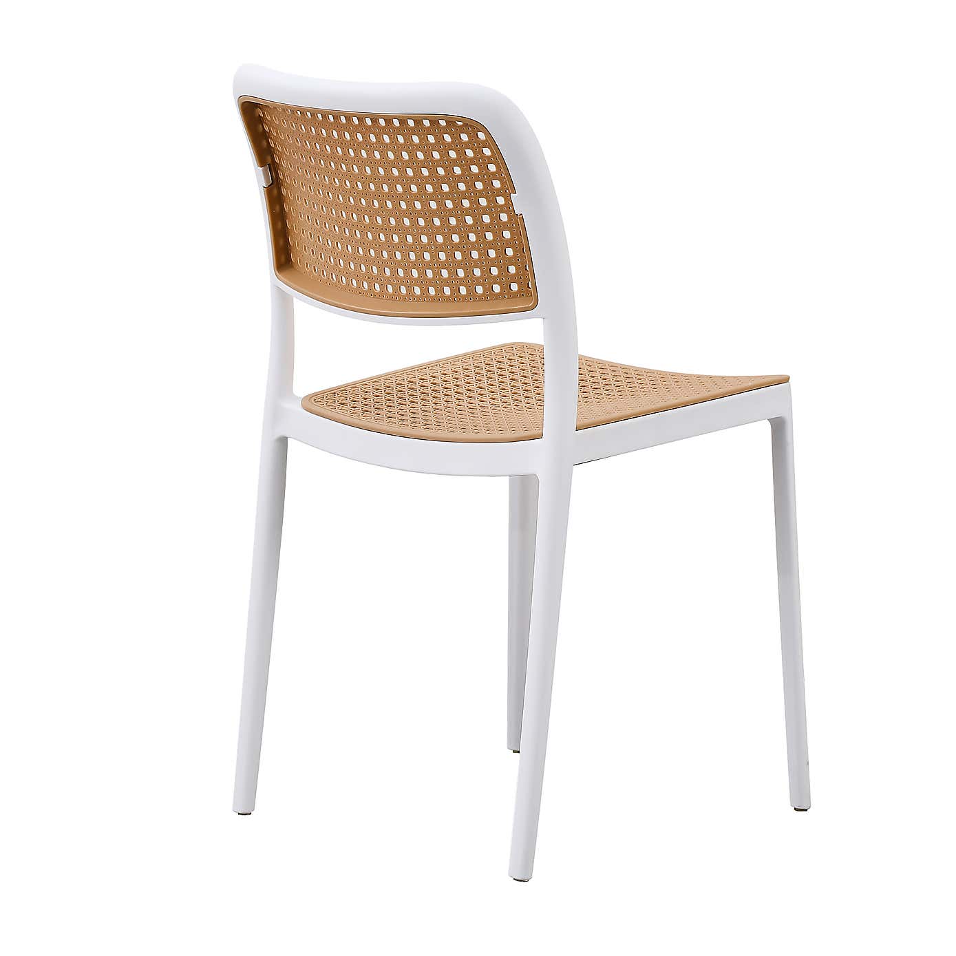Fusion Living Plastic Cafe Dining Chair