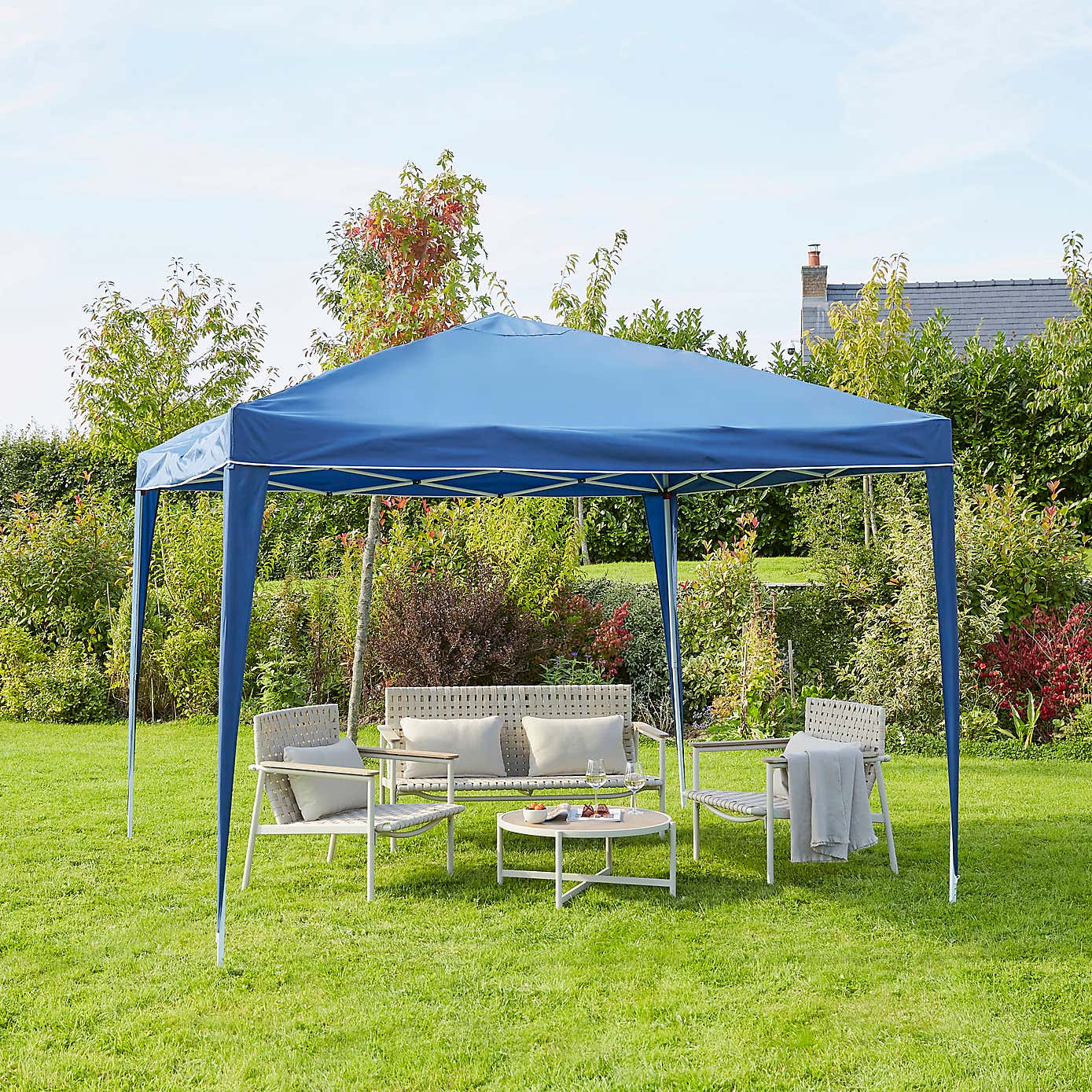 Pop Up 3m x 3m Cobalt Gazebo
