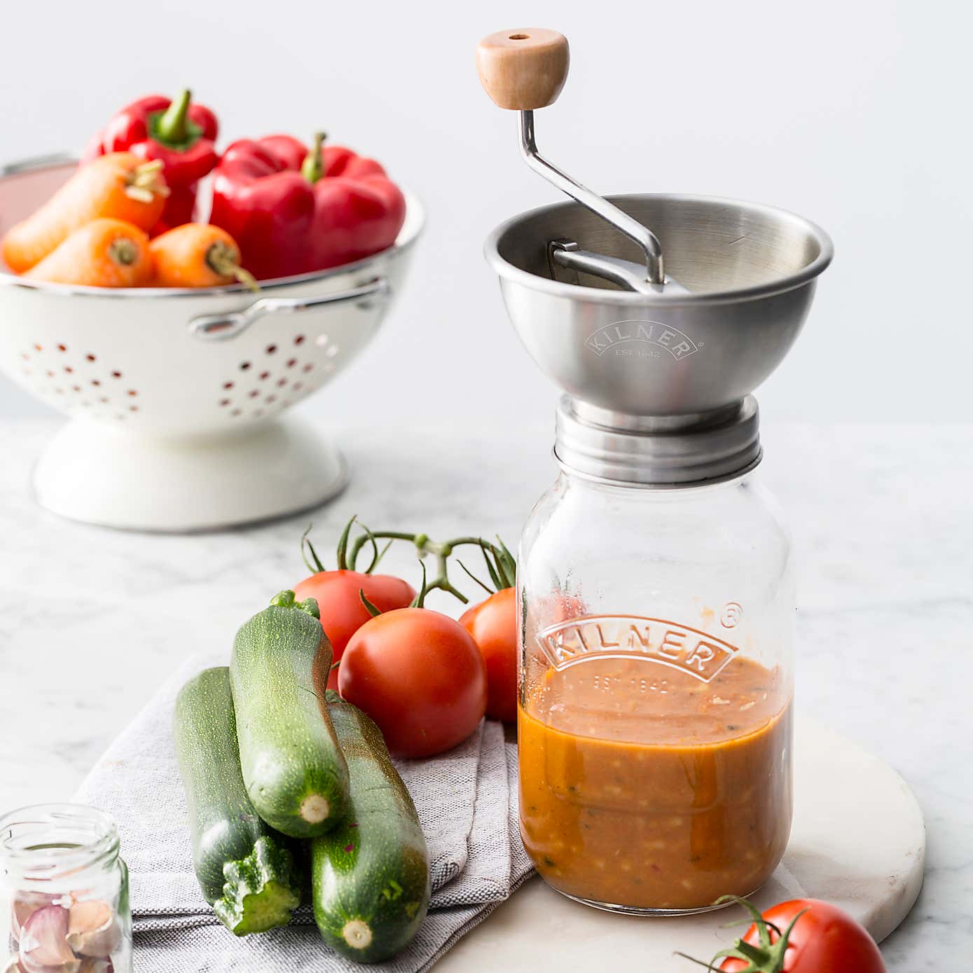 Kilner Sauce Press Jar Set