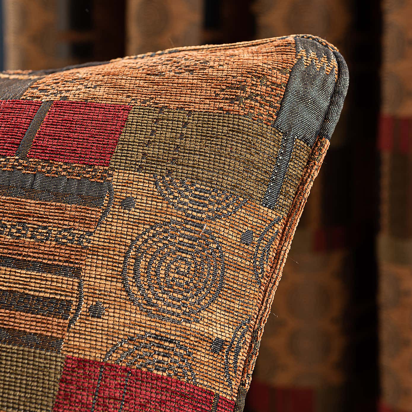 Prague Terracotta Cushion