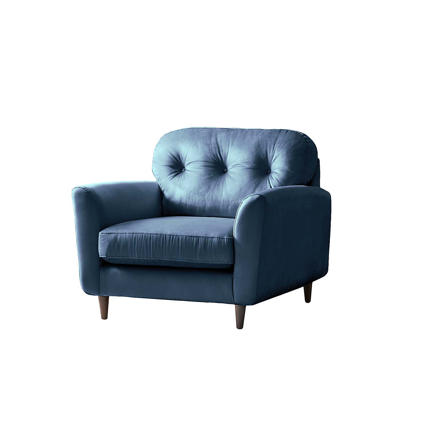 Sven Opulent Velvet Snuggle Chair