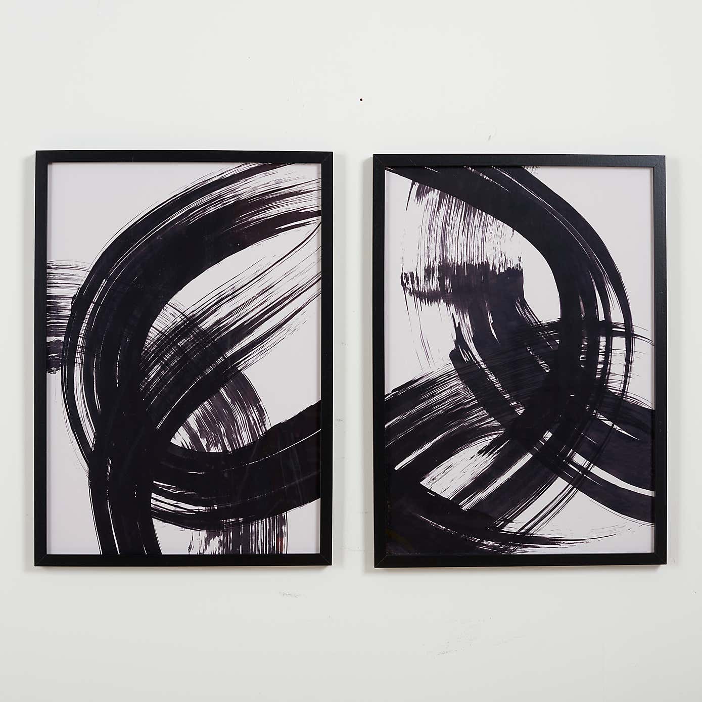 Set of 2 Abstract Wall Prints