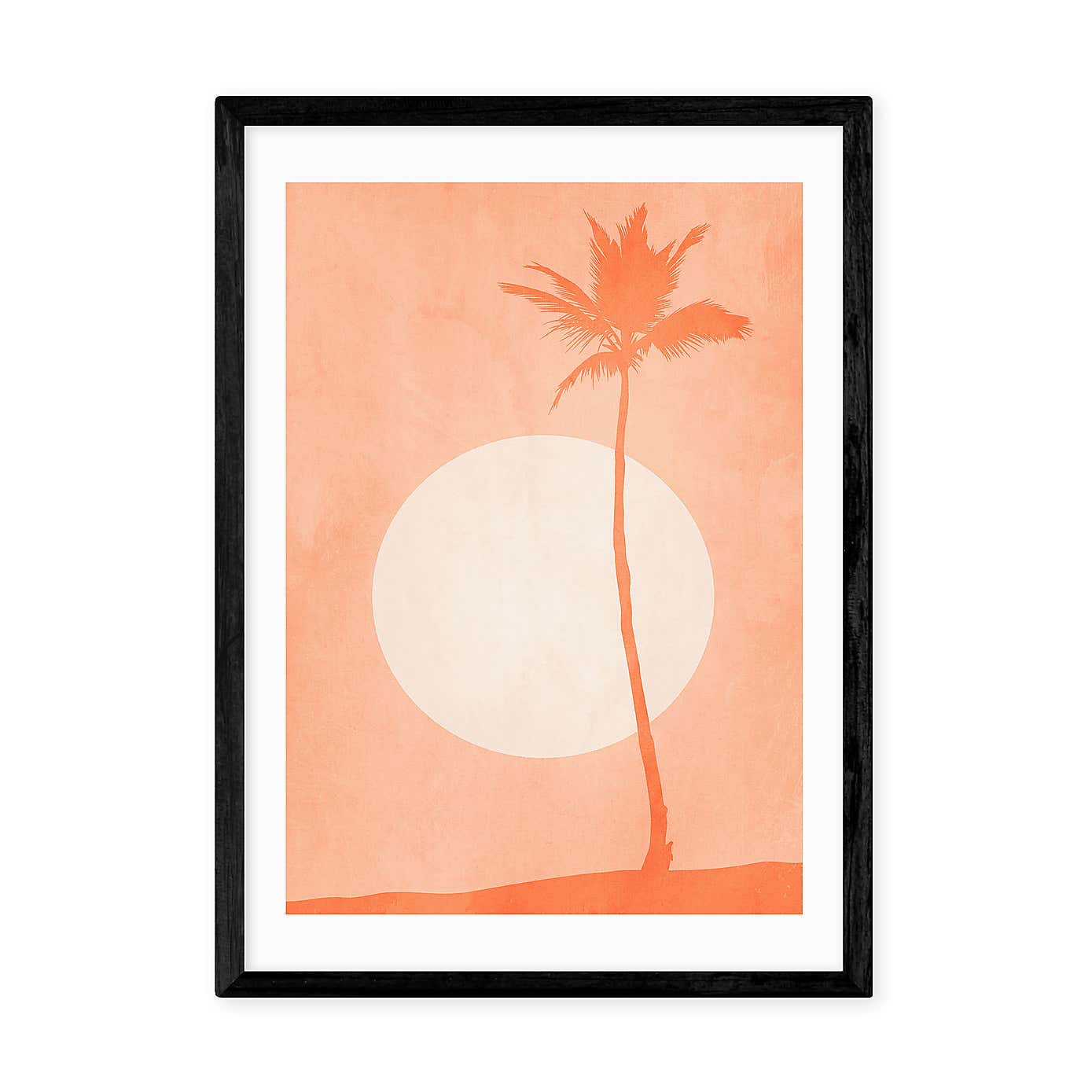 East End Prints St. Tropez Sunset by Kubistika Print