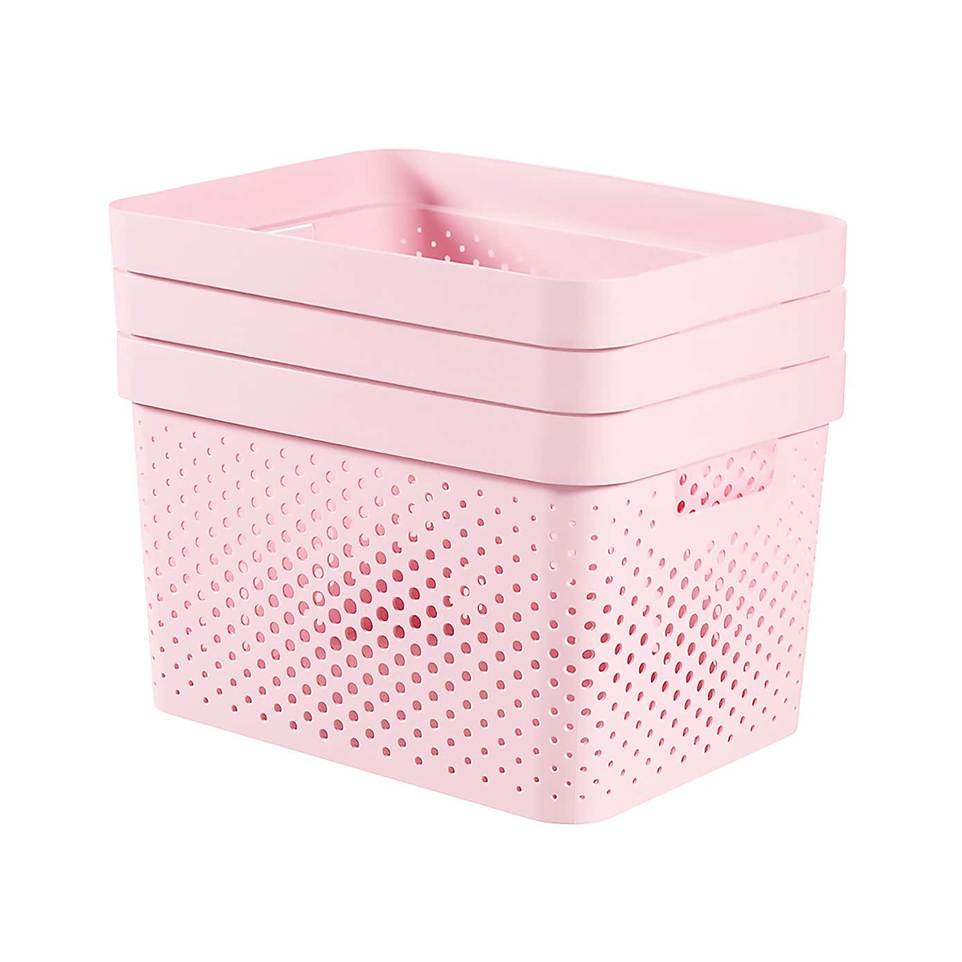Curver Infinity 100% Recycled Plastic Storage Basket