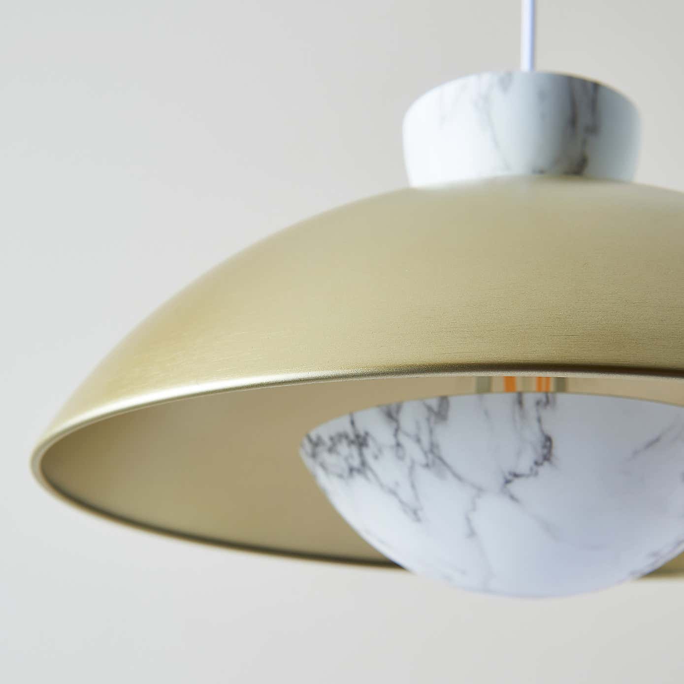 Elements Levi Metal Easy Fit Pendant Shade